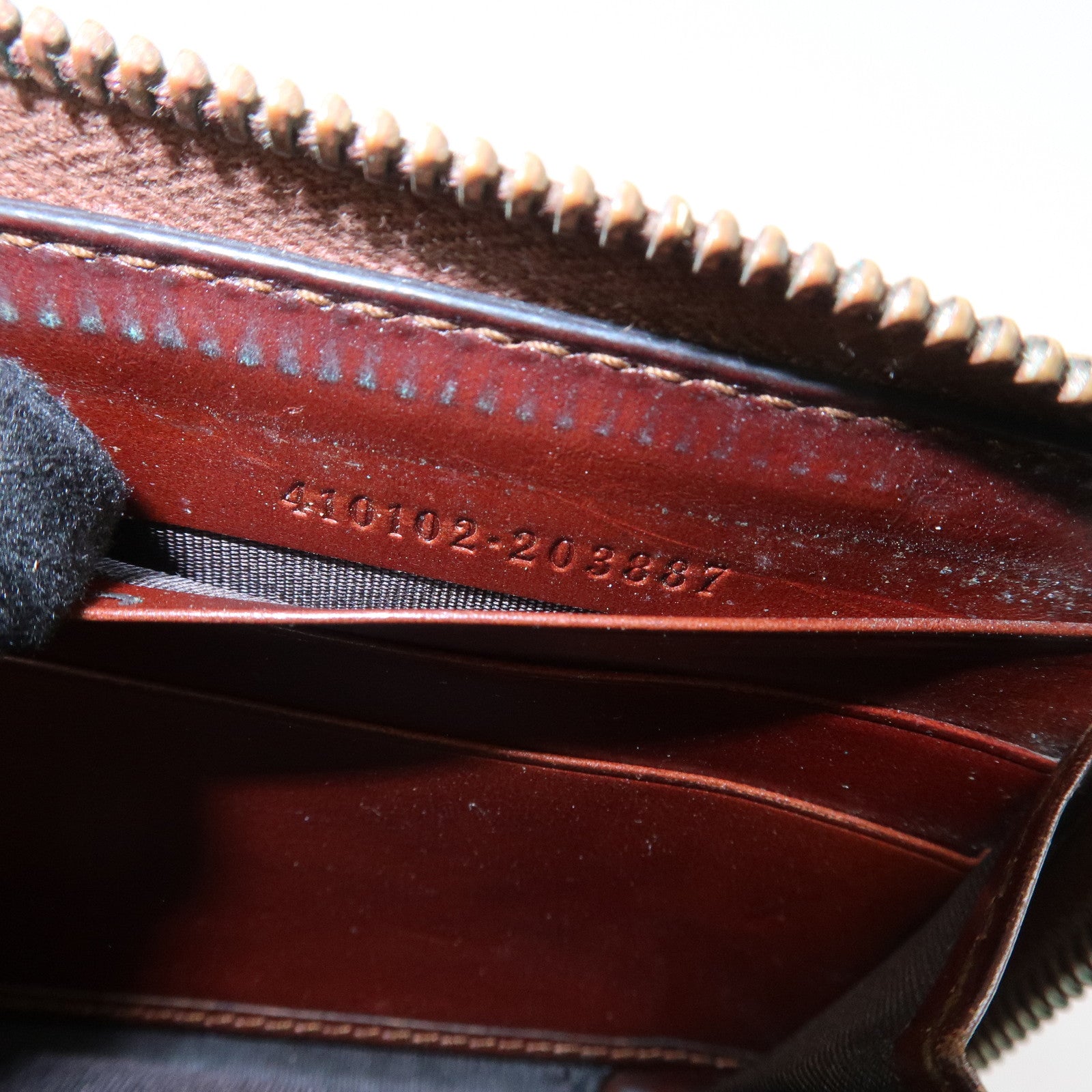 GUCCI Set of 3 Wallet GG Supreme Guccissima Leather Pink Beige