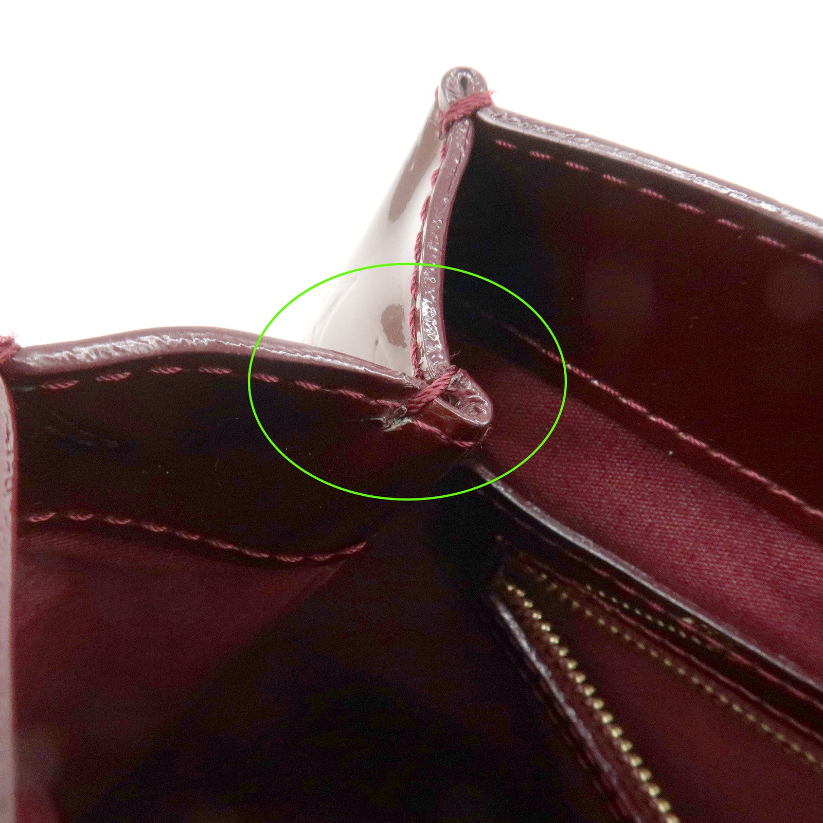 Louis Vuitton Monogram Vernis Wilshire PM Rouge Faurviste M91644