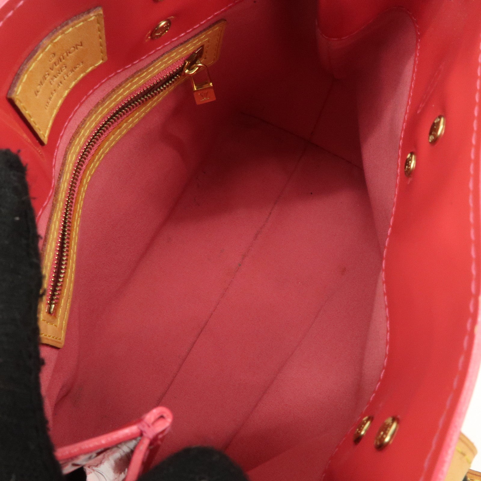 Louis Vuitton Monogram Vernis Set of 3 Lead PM Bag M91088 M9132F Used