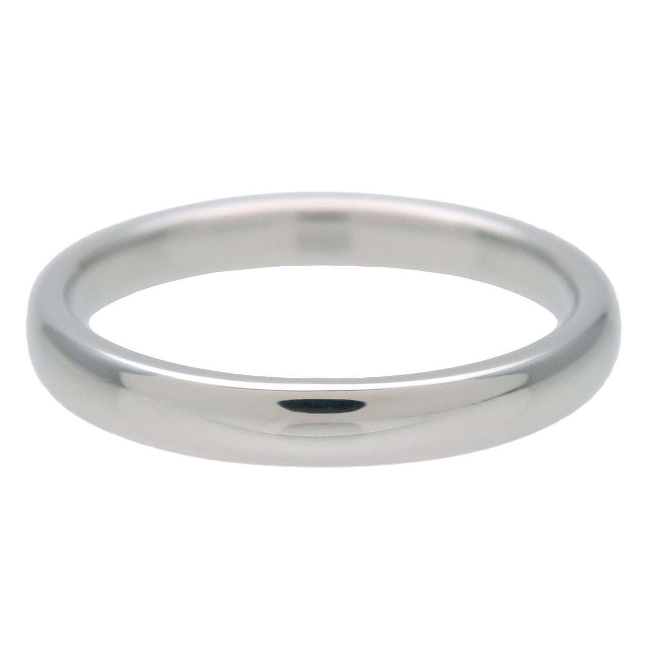 Tiffany & Co Classic Band Ring PT950 Platinum US6 EU51.5 HK13 Used