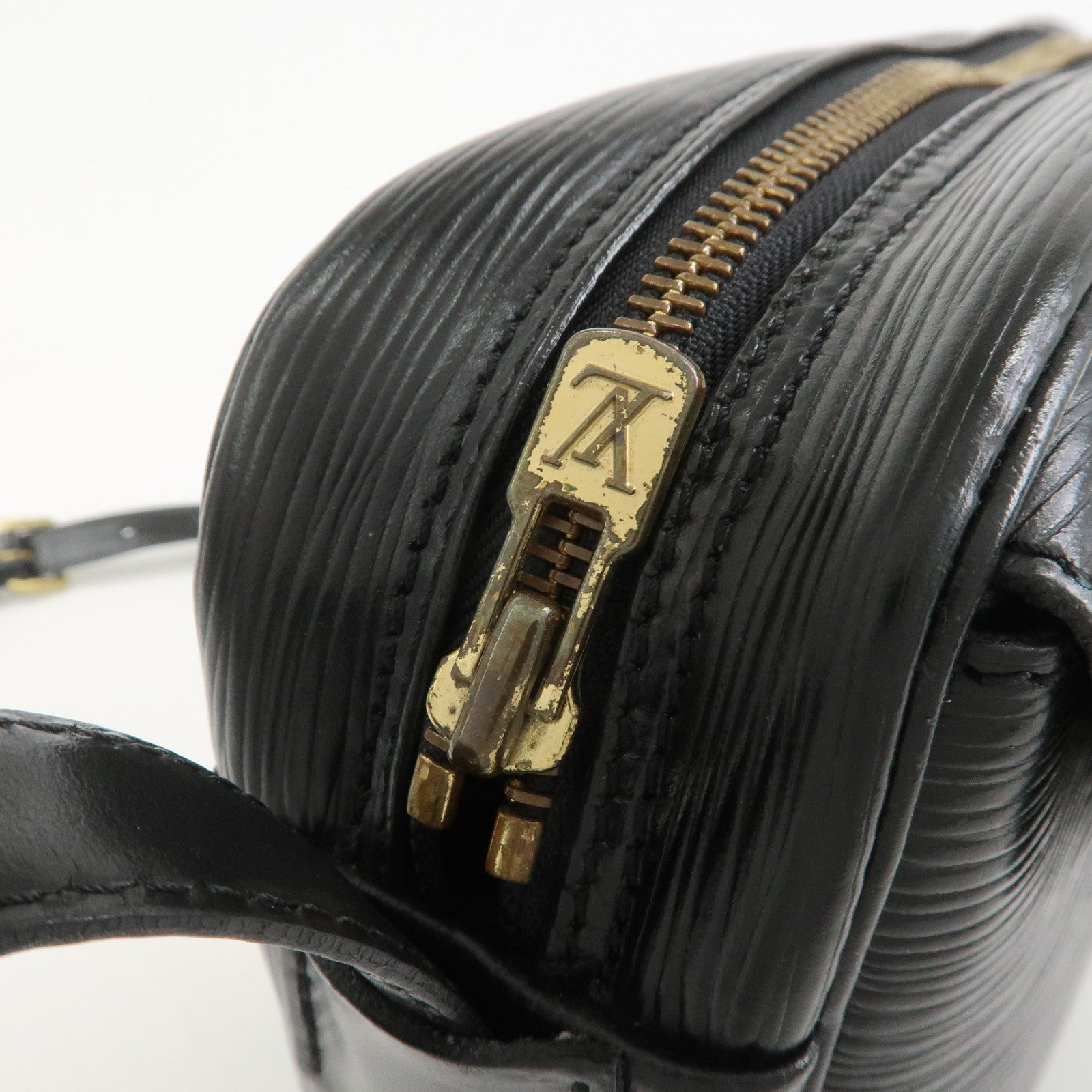 Louis Vuitton Epi Jeune Fille Shoulder Crossbody Bag Noir M52152