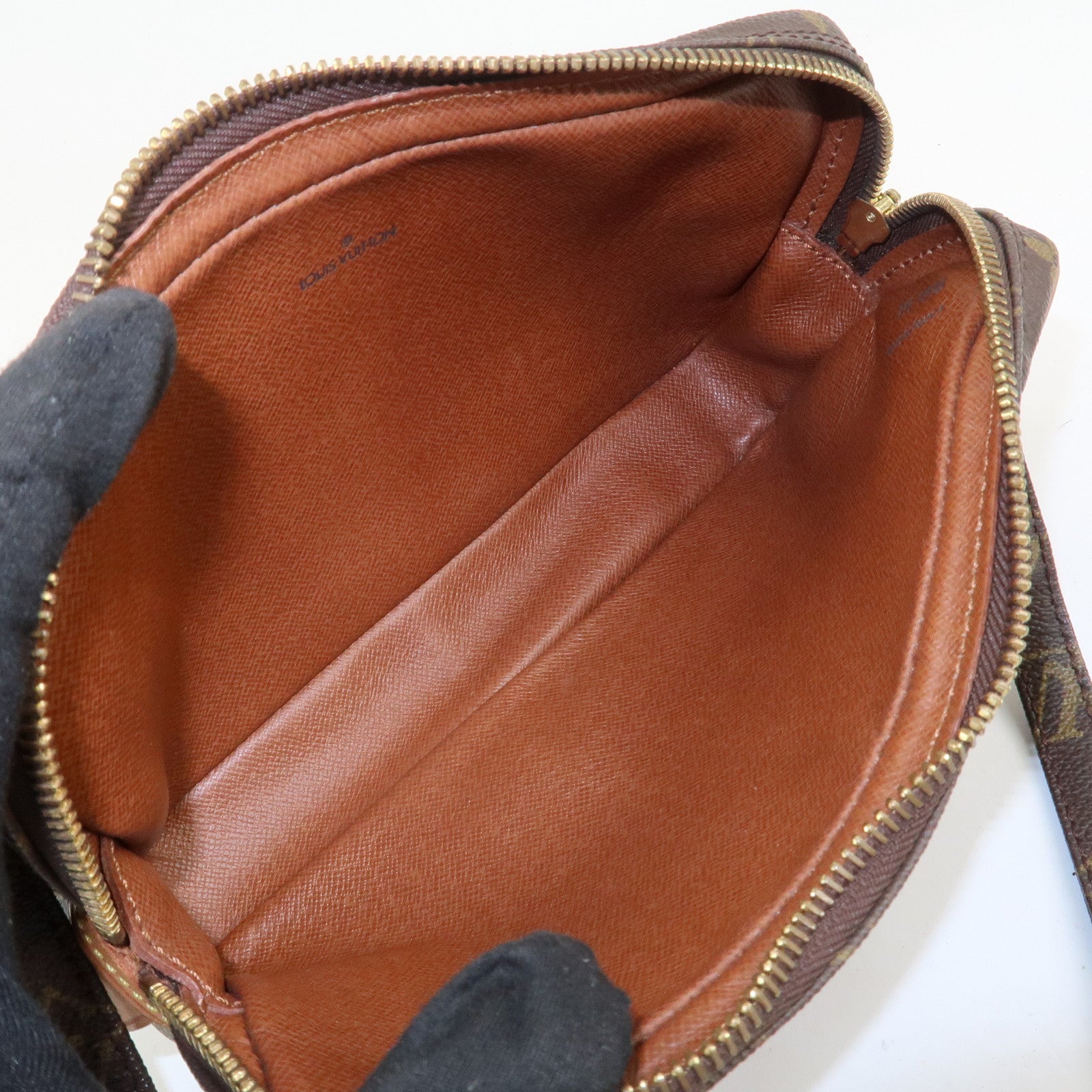 Louis Vuitton Monogram Pochette Marly Bandouliere Bag Brown M51828