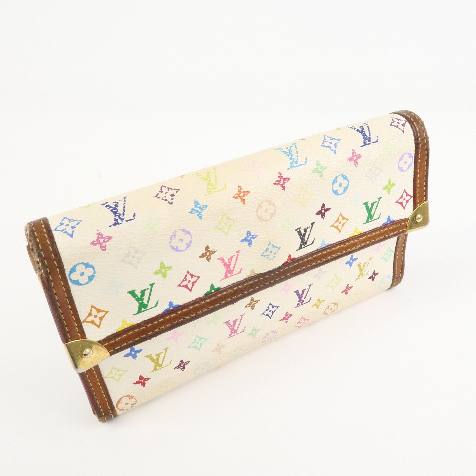 Louis Vuitton Monogram Multicolor Porte Trezor International Wallet