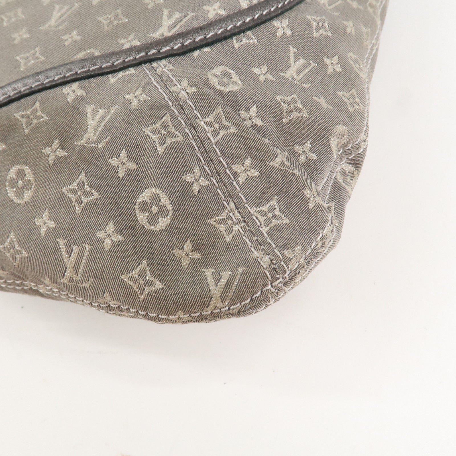Louis Vuitton Monogram Mini Lin Manon MM ShoulderBag Platine M95618