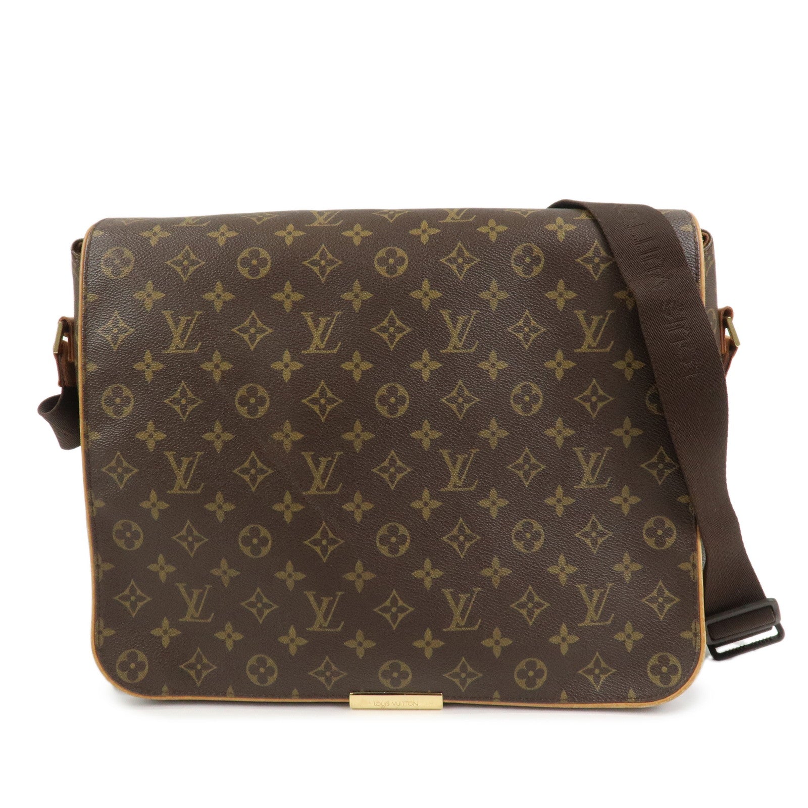 Louis Vuitton Monogram Abbesses Messenger Bag Brown M45257
