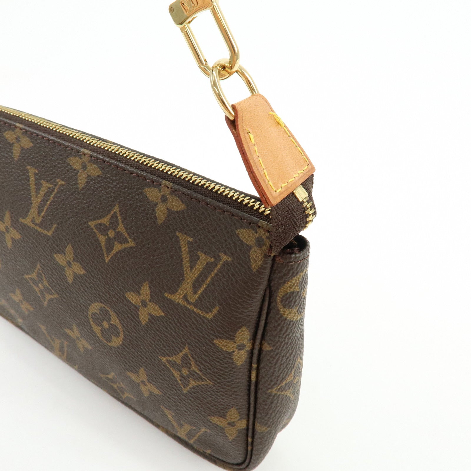 Louis Vuitton Monogram Pochette Accessoires Pouch Hand Bag M51980