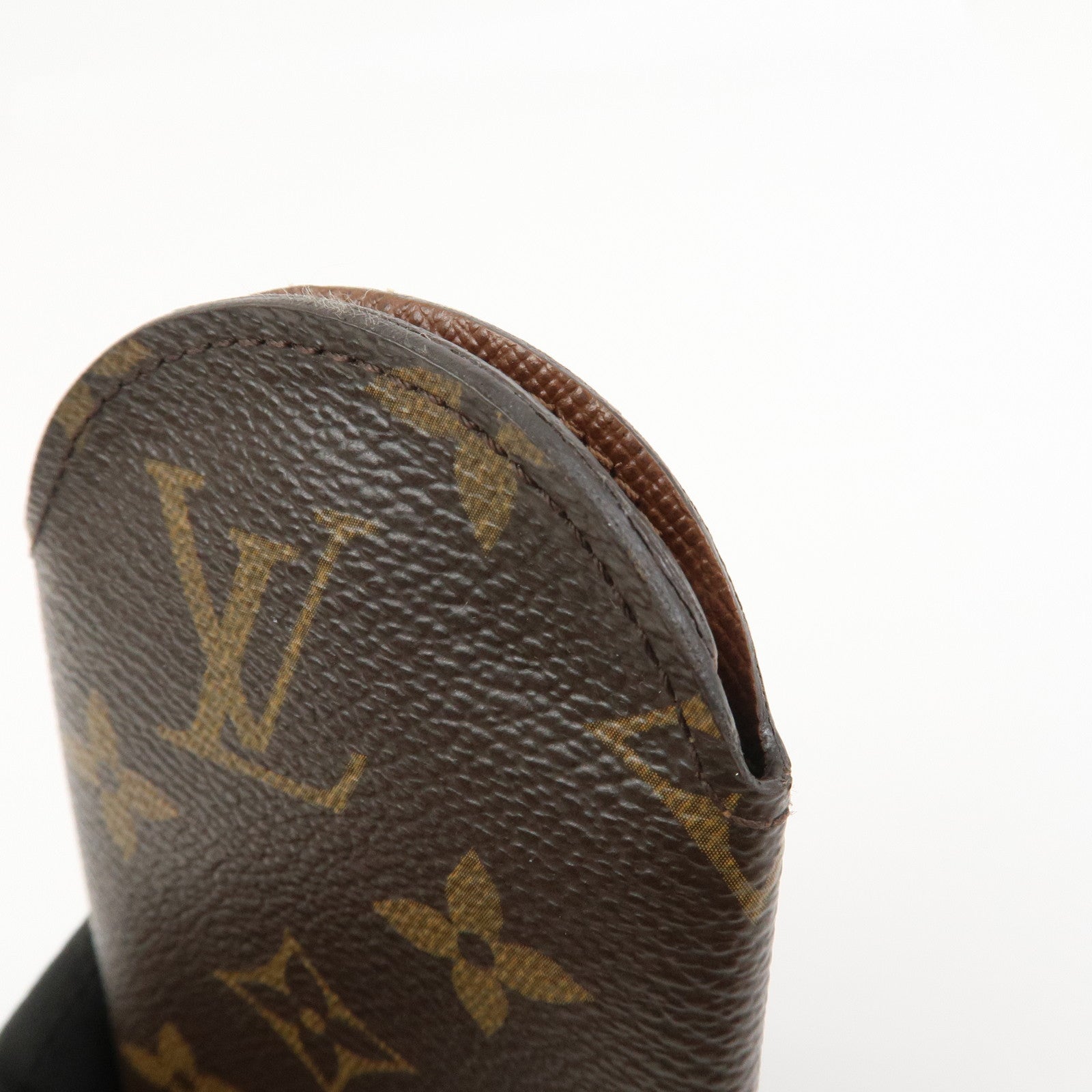 Louis Vuitton Monogram Rond GM Canvas Key Case Brown M60116