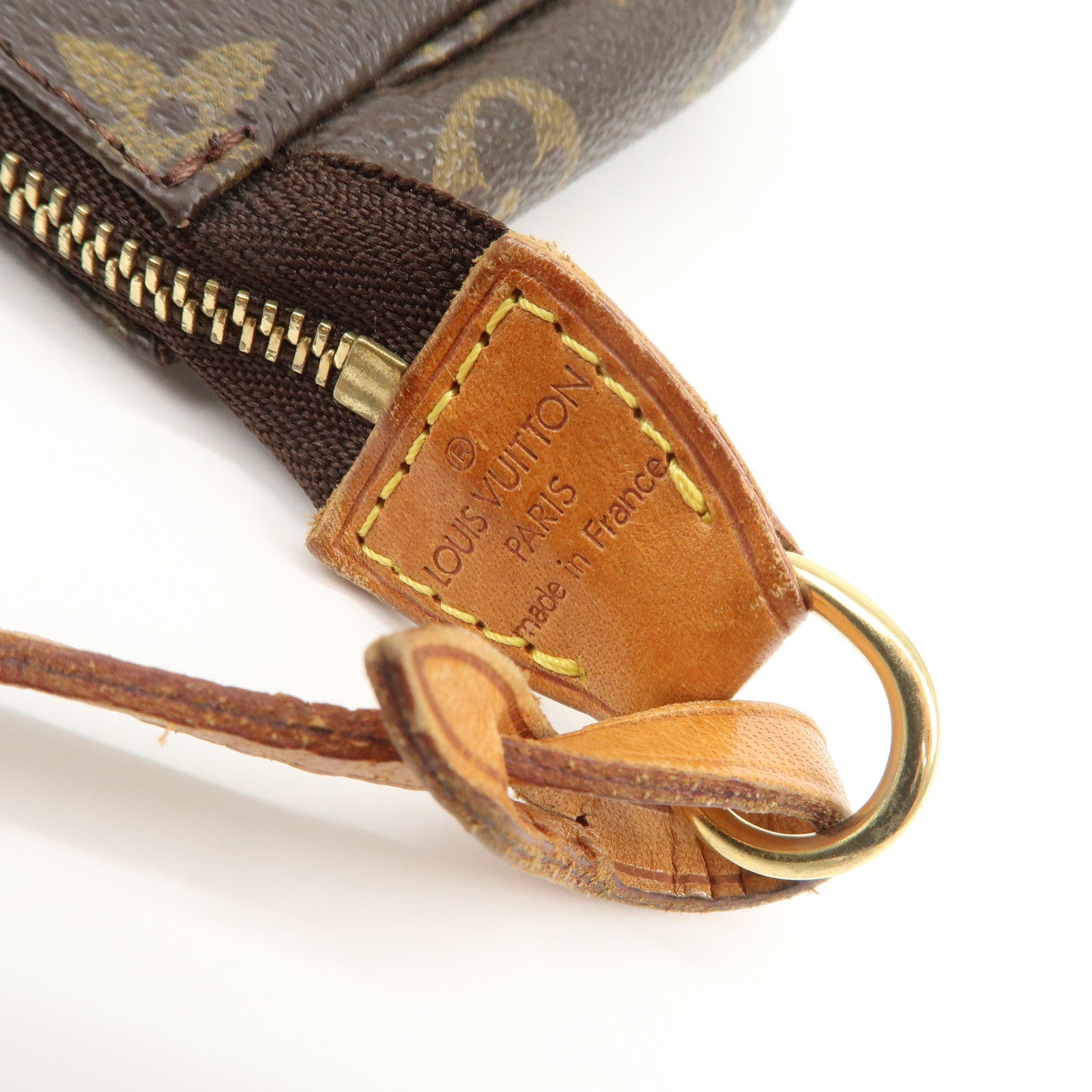 Louis Vuitton Monogram Pochette Accessoires Pouch Hand Bag M51980