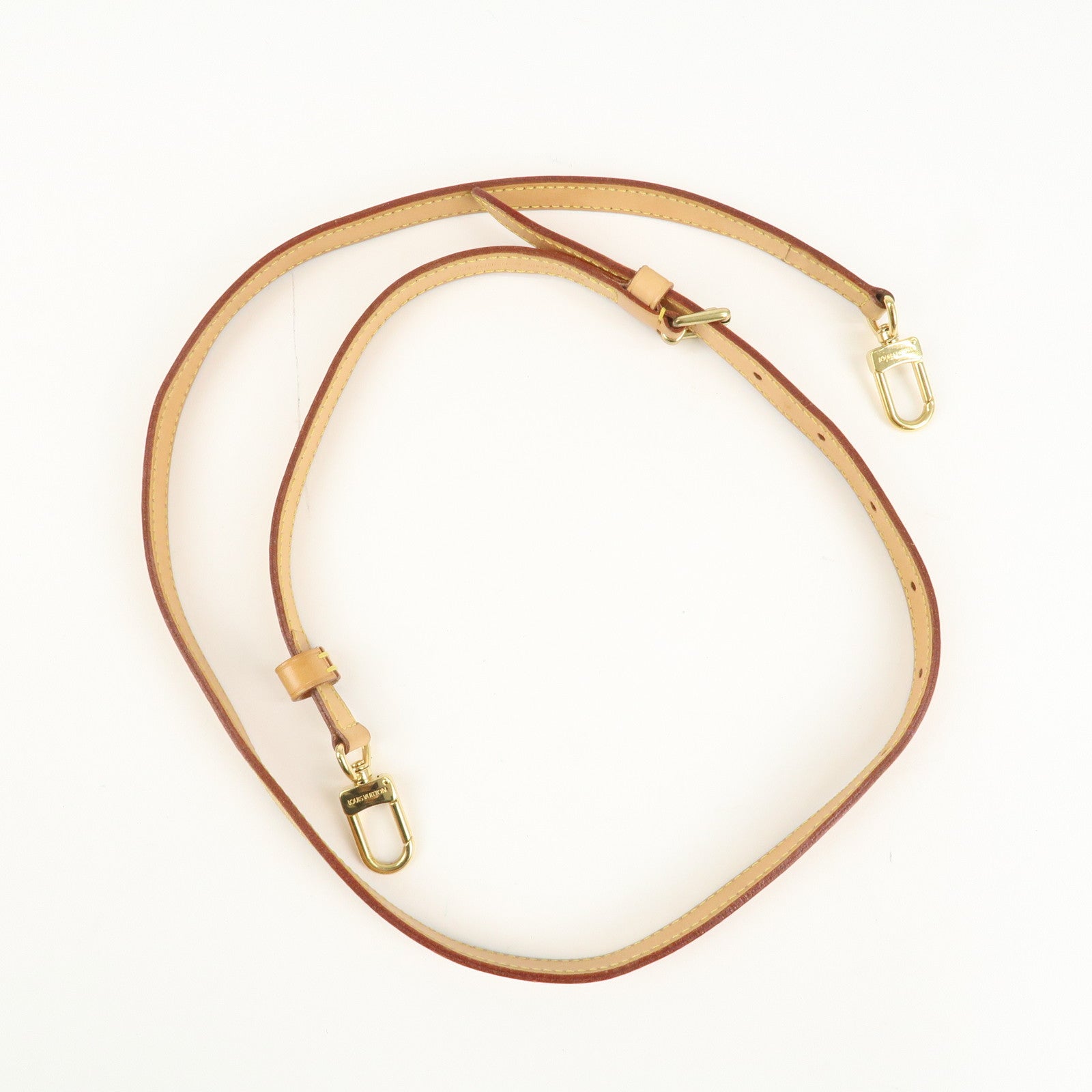 Louis Vuitton Adjustable Shoulder Strap Nume Leather 120cm J52312 Used