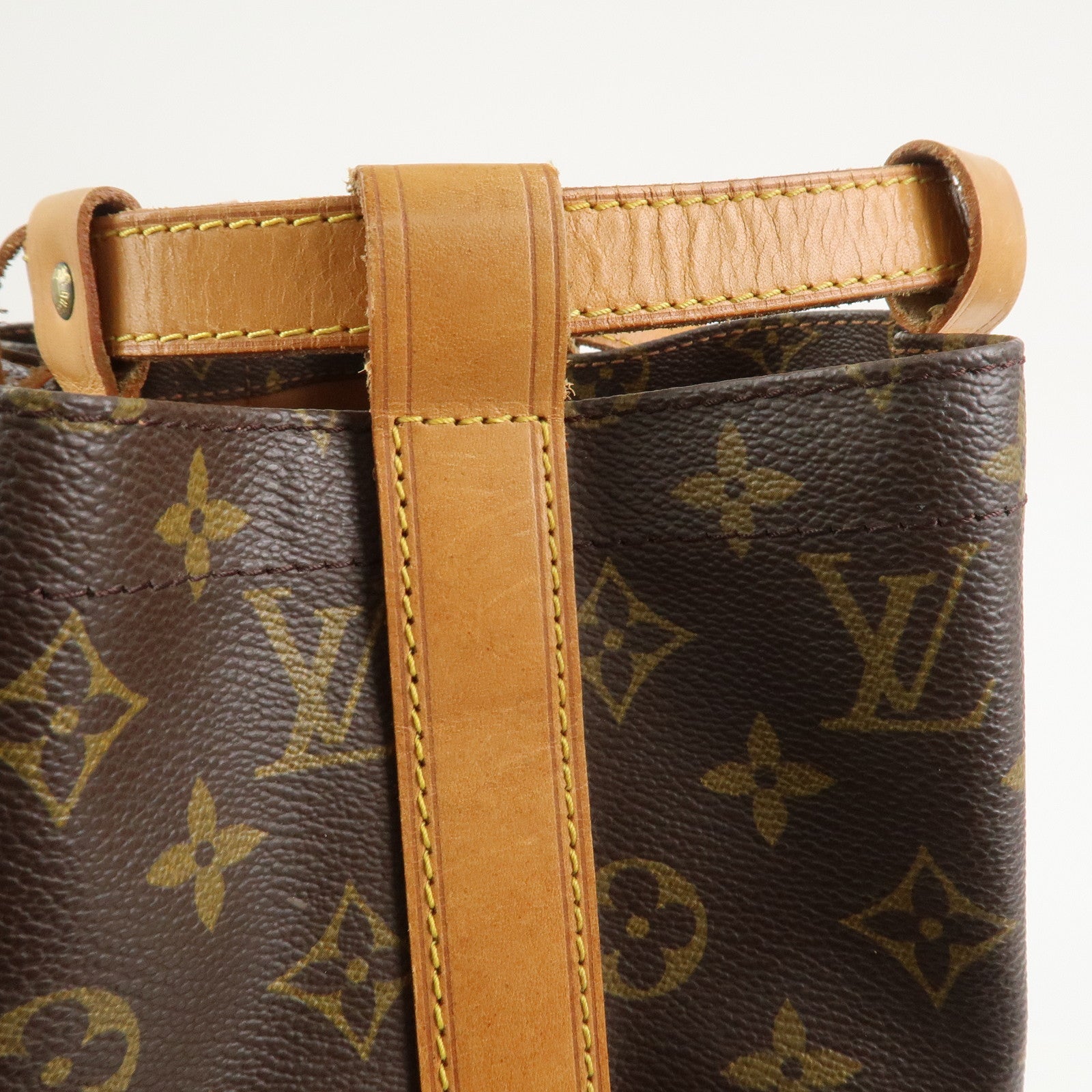 Louis Vuitton Monogram Randonnee GM Shoulder Bag Brown M42244