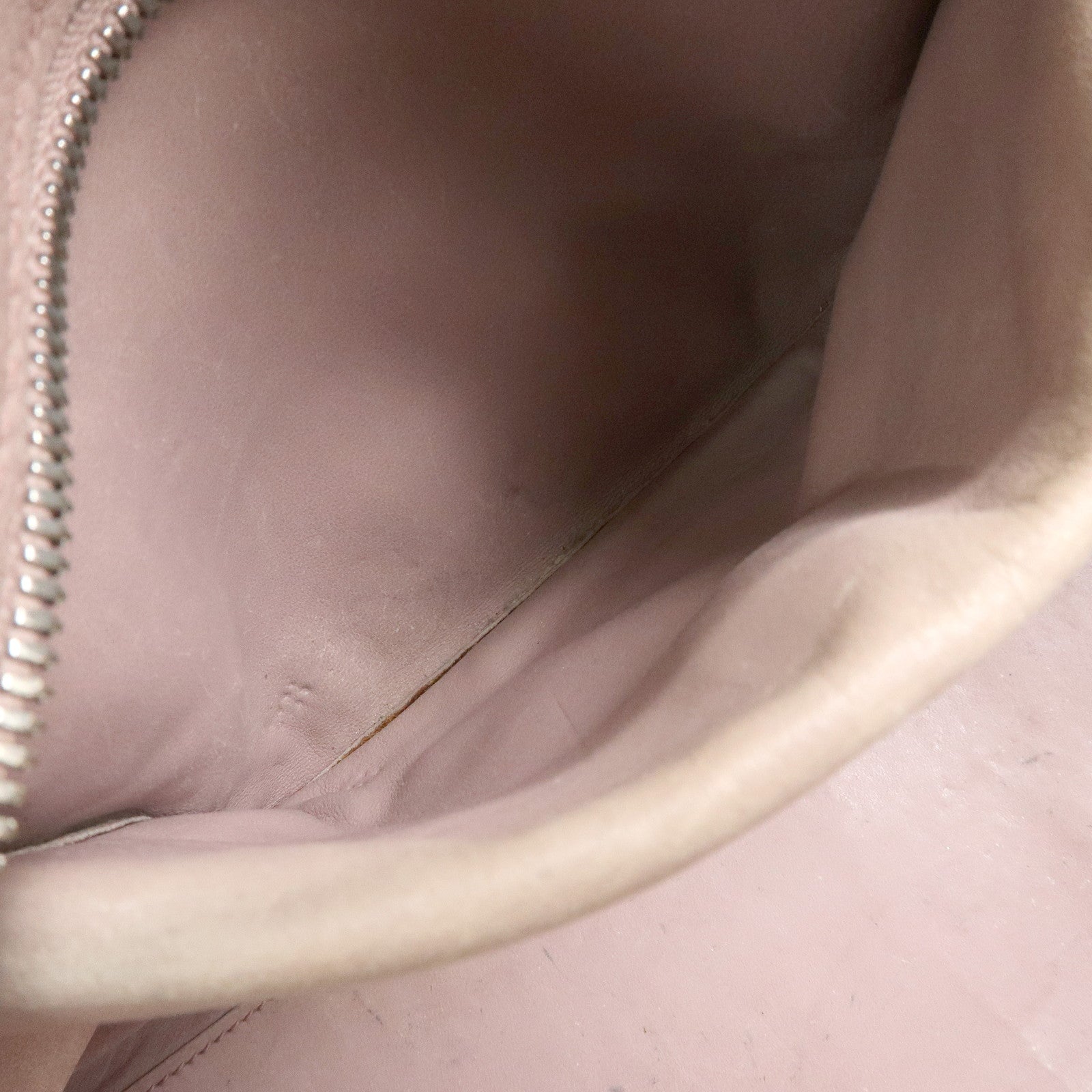 LOEWE Anagram Amazona 36 Leather Hand Bag Boston Bag Pink