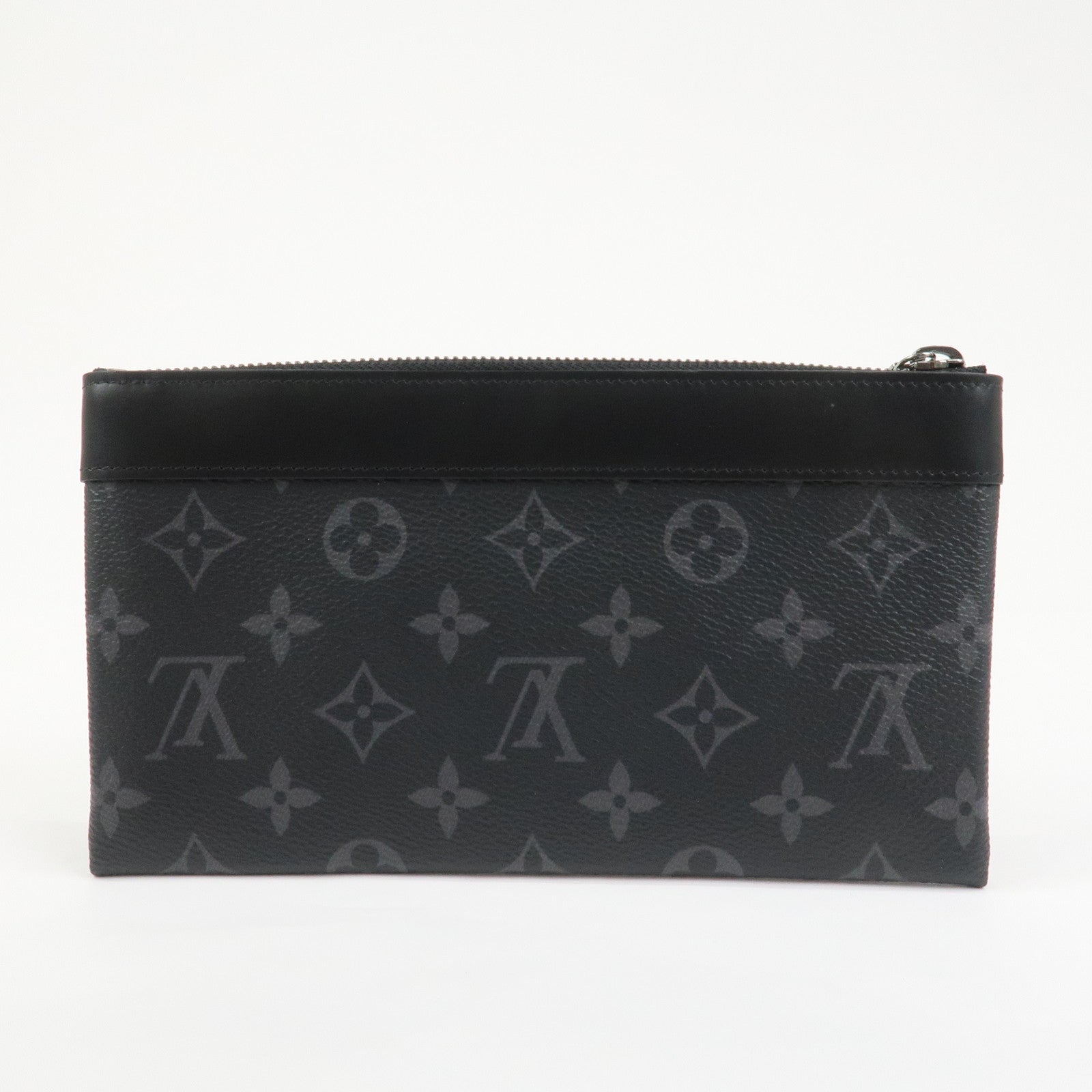 Louis Vuitton Monogram Eclips Pochette Discovery PM Pouch M44323