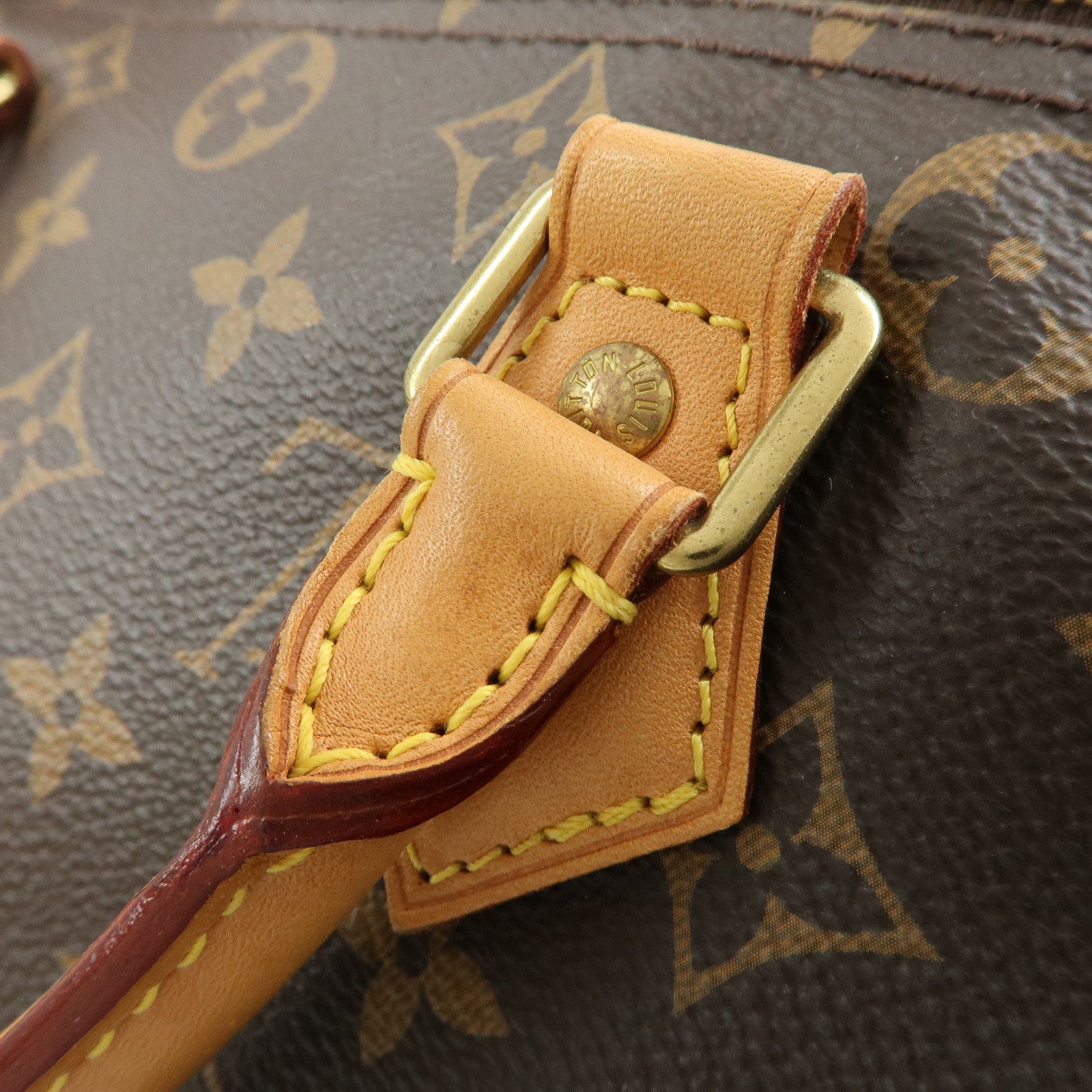 Louis Vuitton Monogram Speedy 30 Boston Bag Hand Bag Brown M41108