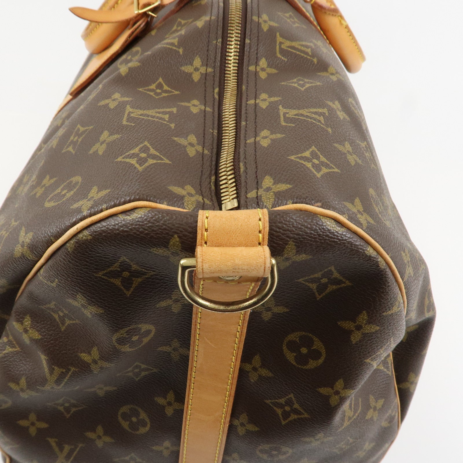 Louis Vuitton Monogram Keep All Bandouliere 60 Boston Bag M41412
