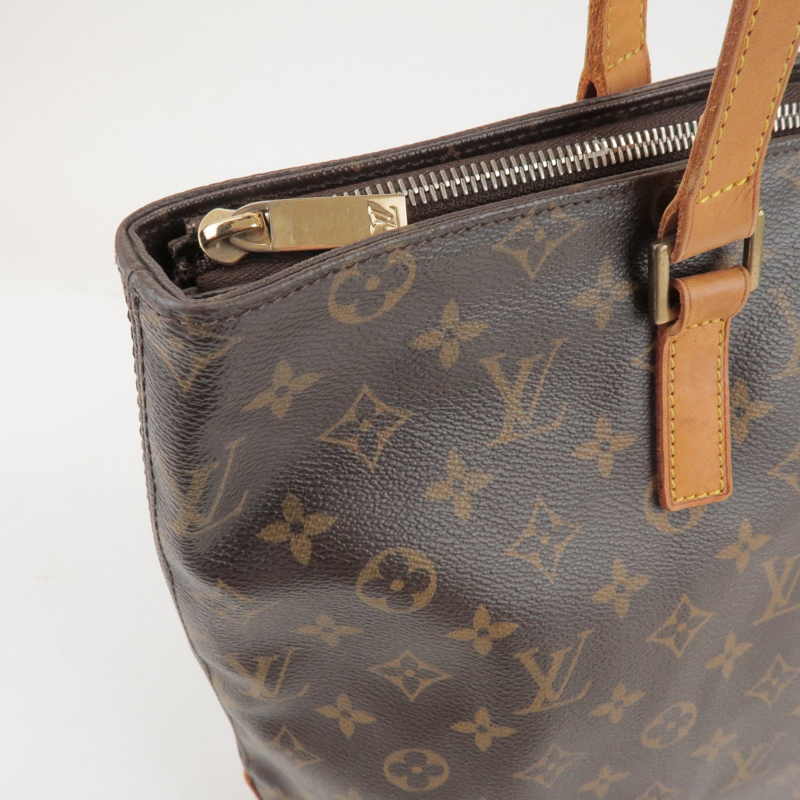 Louis Vuitton Monogram Cabas Mezzo Tote Bag Shoulder Bag M51151