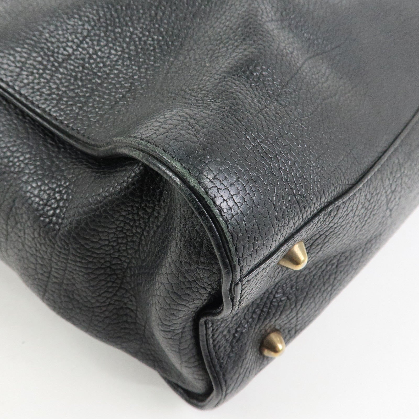 Chloe Paddington Leather 2Way Bag Shoulder Bag Black