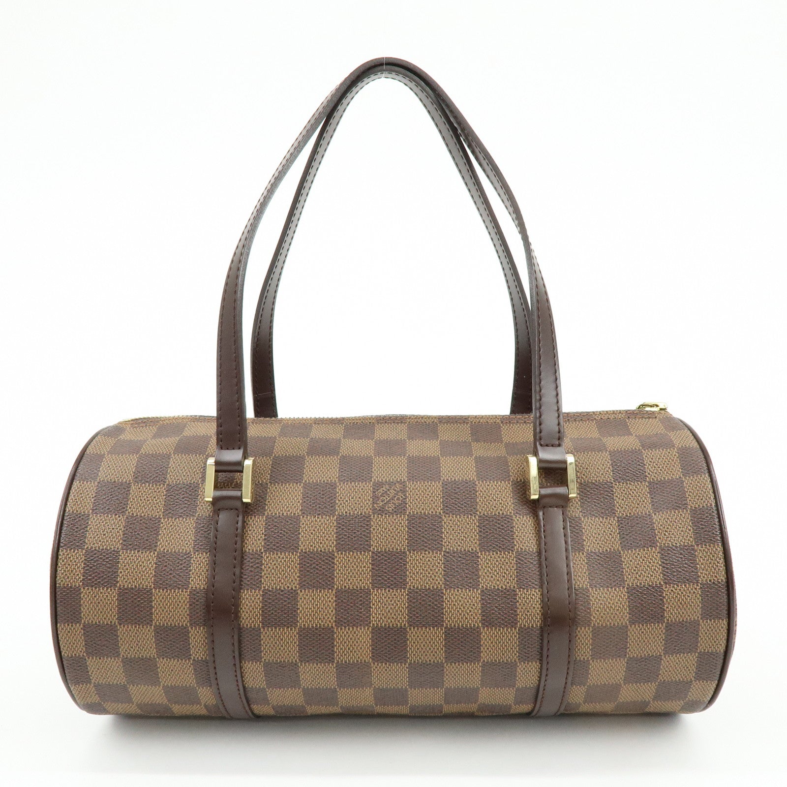 Louis Vuitton Damier Ebene Papillon 30 Hand Bag Brown N51303