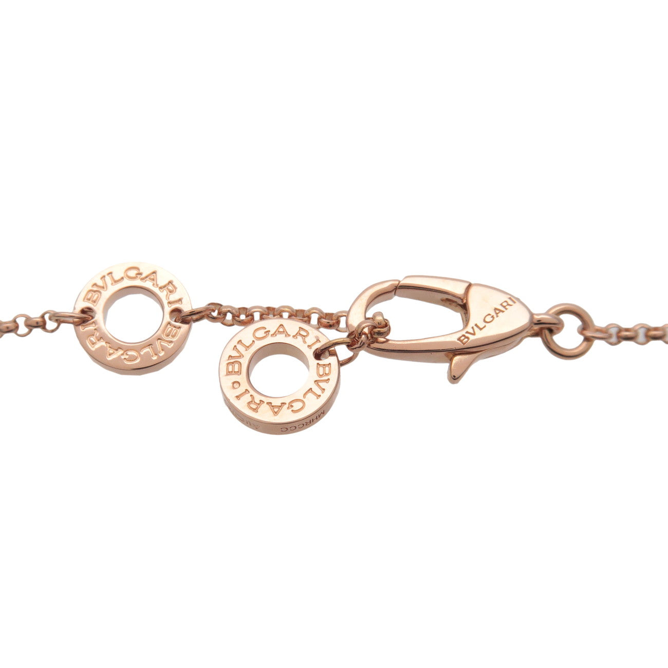 BVLGARI BVLGARI Shell Necklace K18 750PG Rose Gold