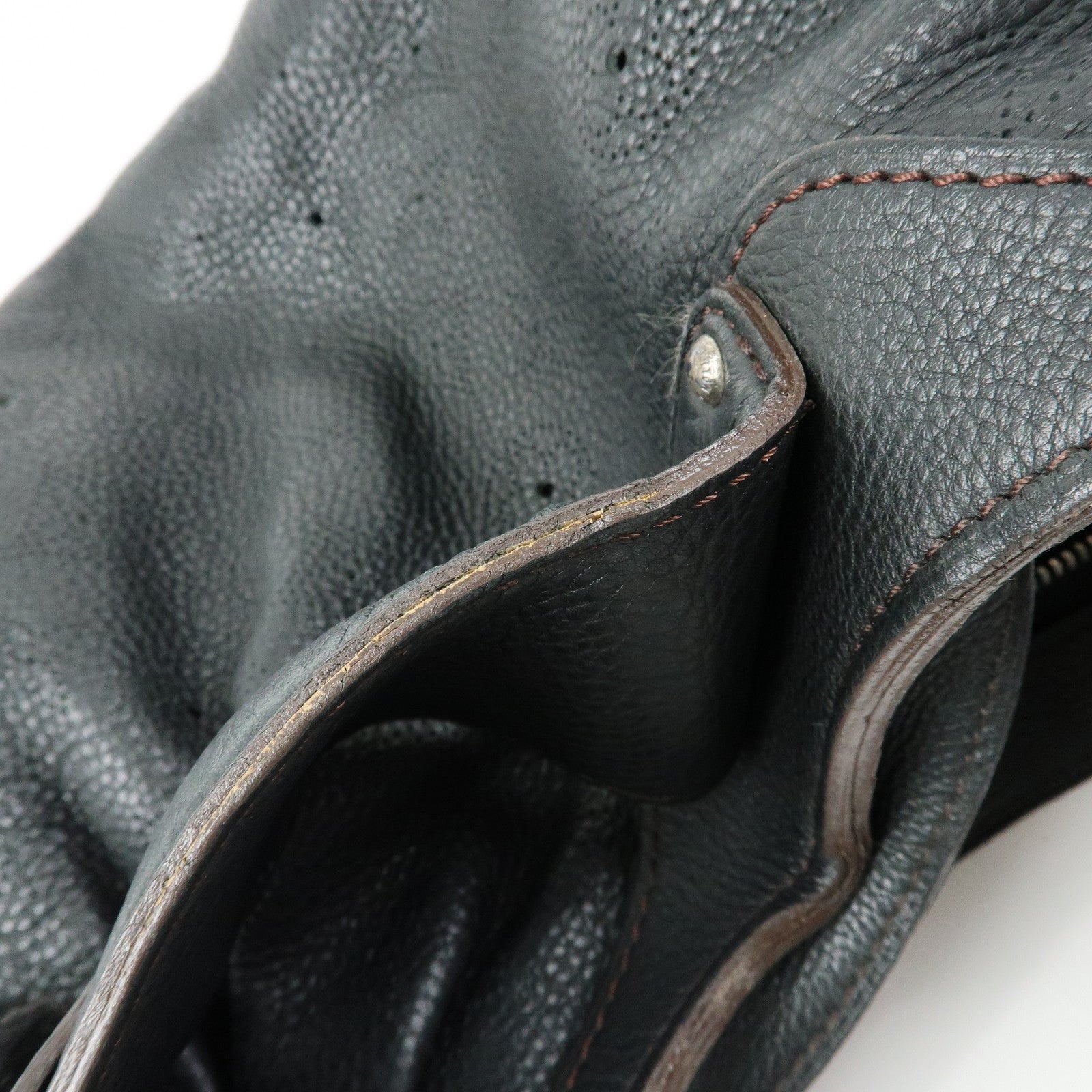 Louis Vuitton Monogram Mahina Solar PM Shoulder Bag Noir M93127