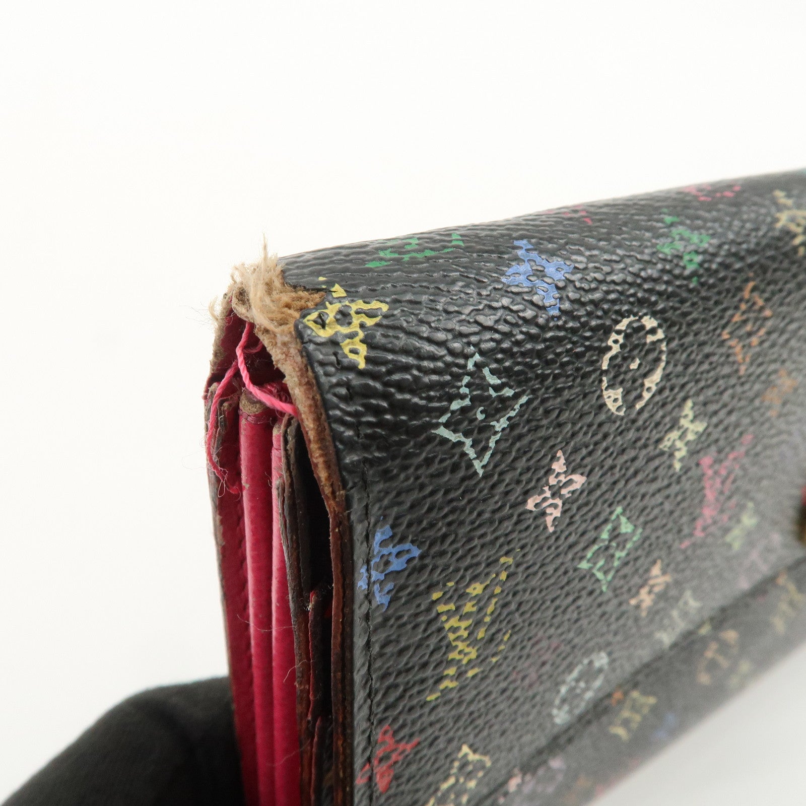 Louis Vuitton Monogram Multicolor Portefeuille Sarah Wallet M93747