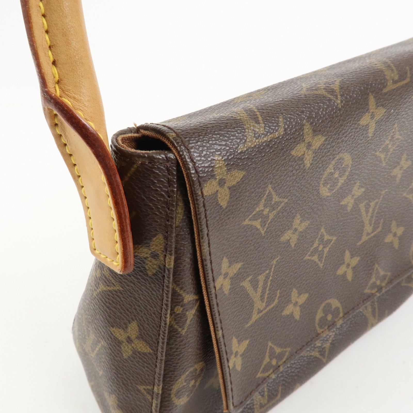 Louis Vuitton Monogram Mini Looping Shoulder Bag Brown M51147