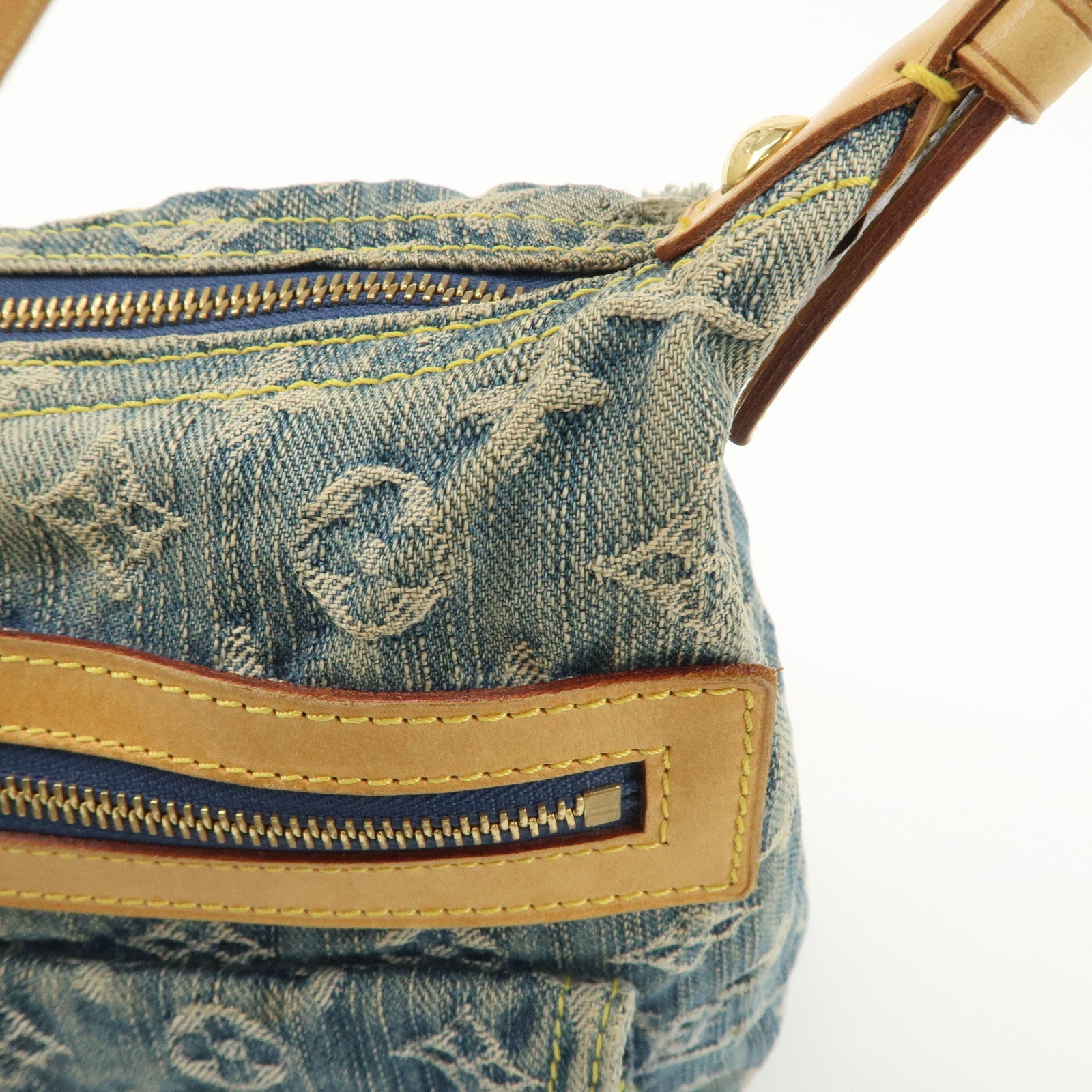 Louis Vuitton Monogram Denim Baggy PM 2Way Shoulder Bag M95049