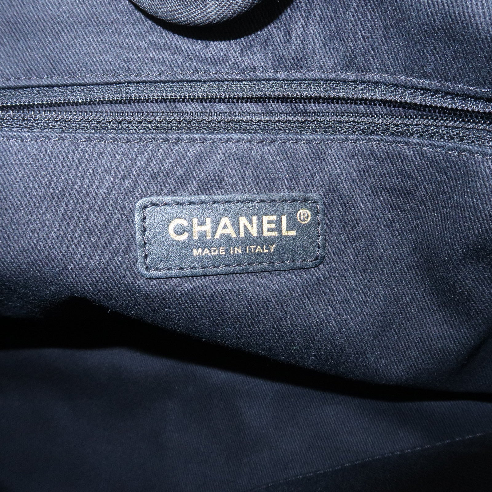 CHANEL Deauville MM Straw Leather Tote Bag Shoulder Bag A67001