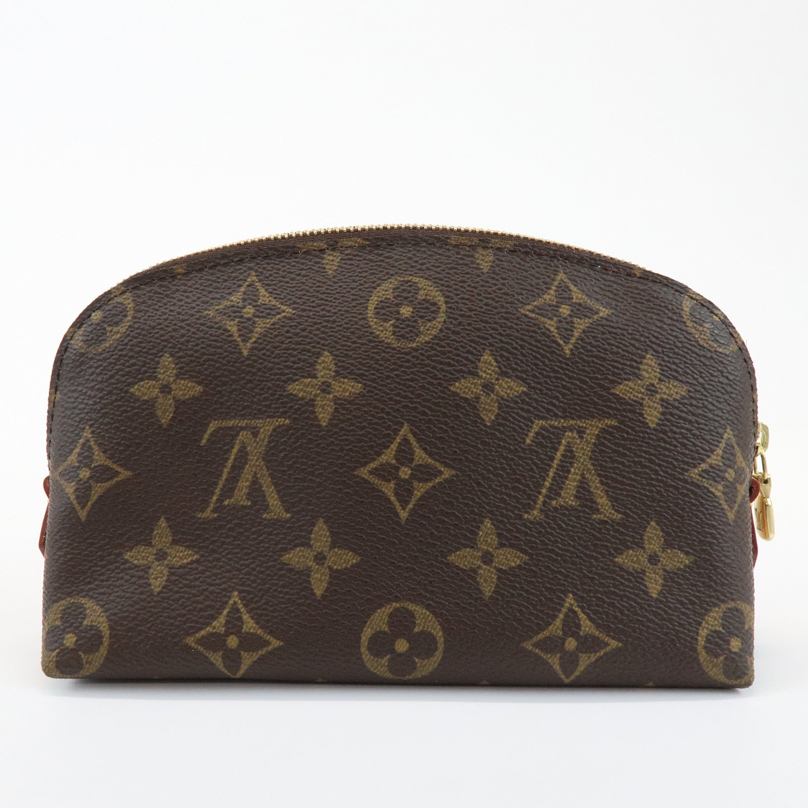 Louis Vuitton Monogram Pochette Cosmetic Pouch Brown M47515