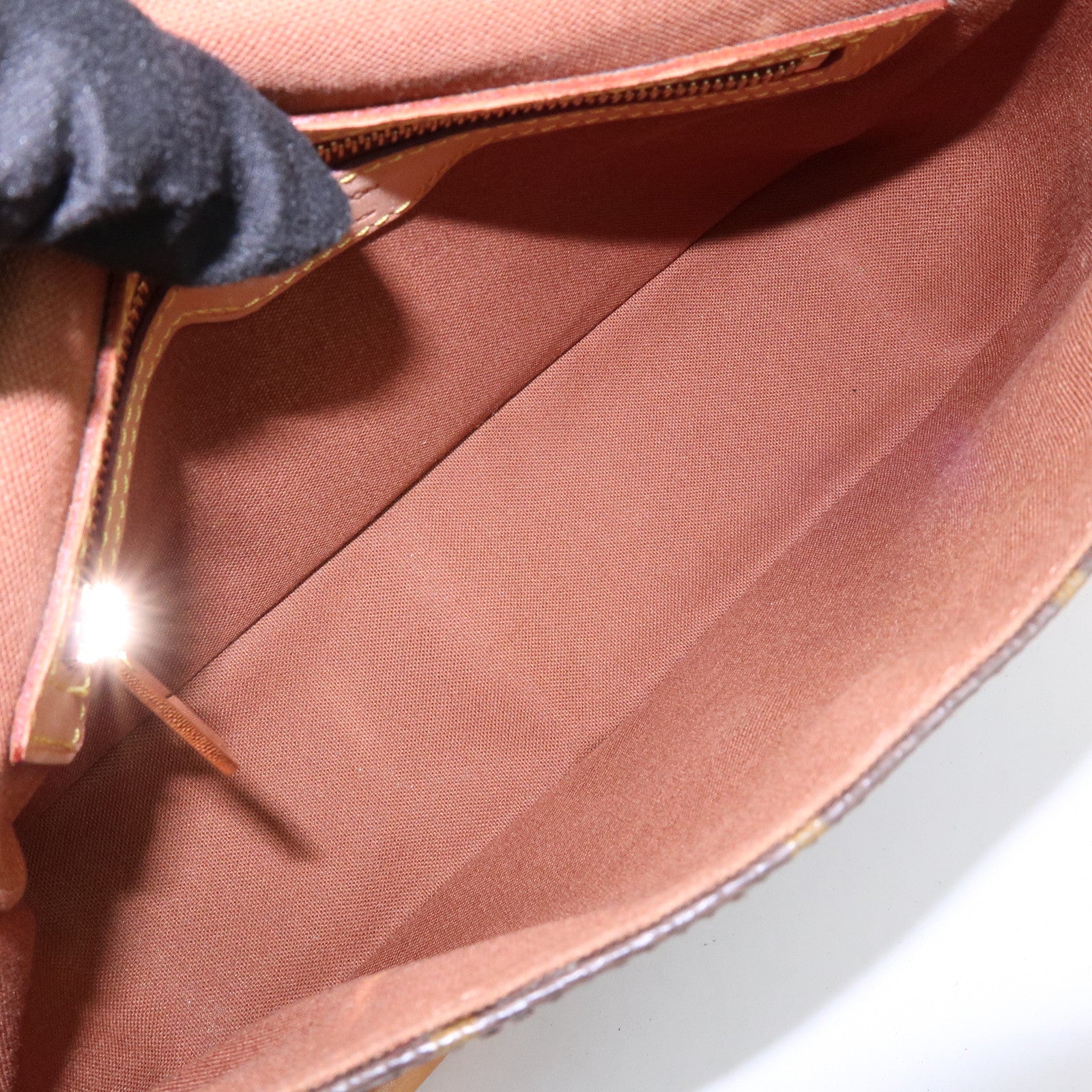 Louis Vuitton Monogram Mini Looping Shoulder Bag Brown M51147