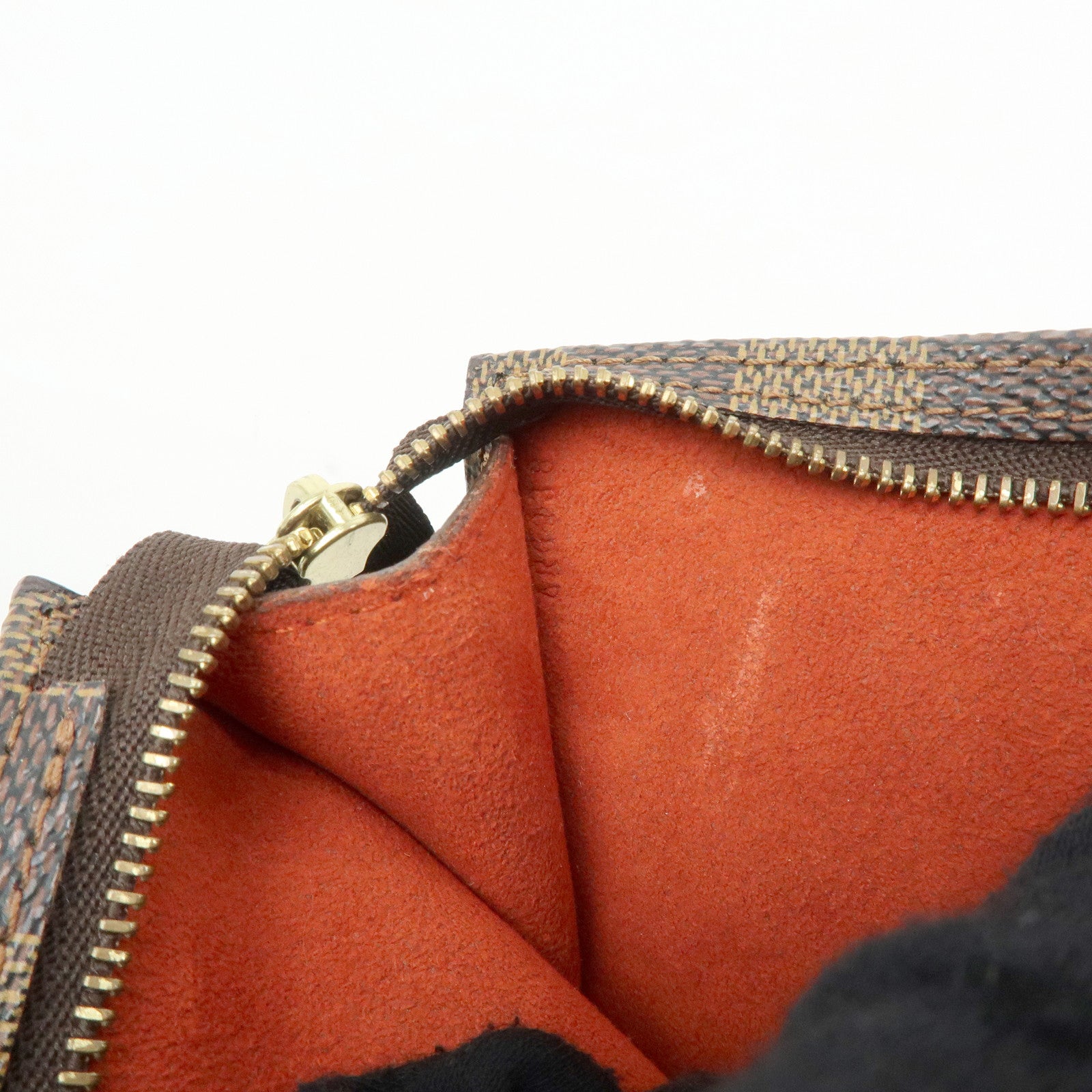 Louis Vuitton Damier Ebene Canvas Marais Bucket Pouch Cosmetic Case