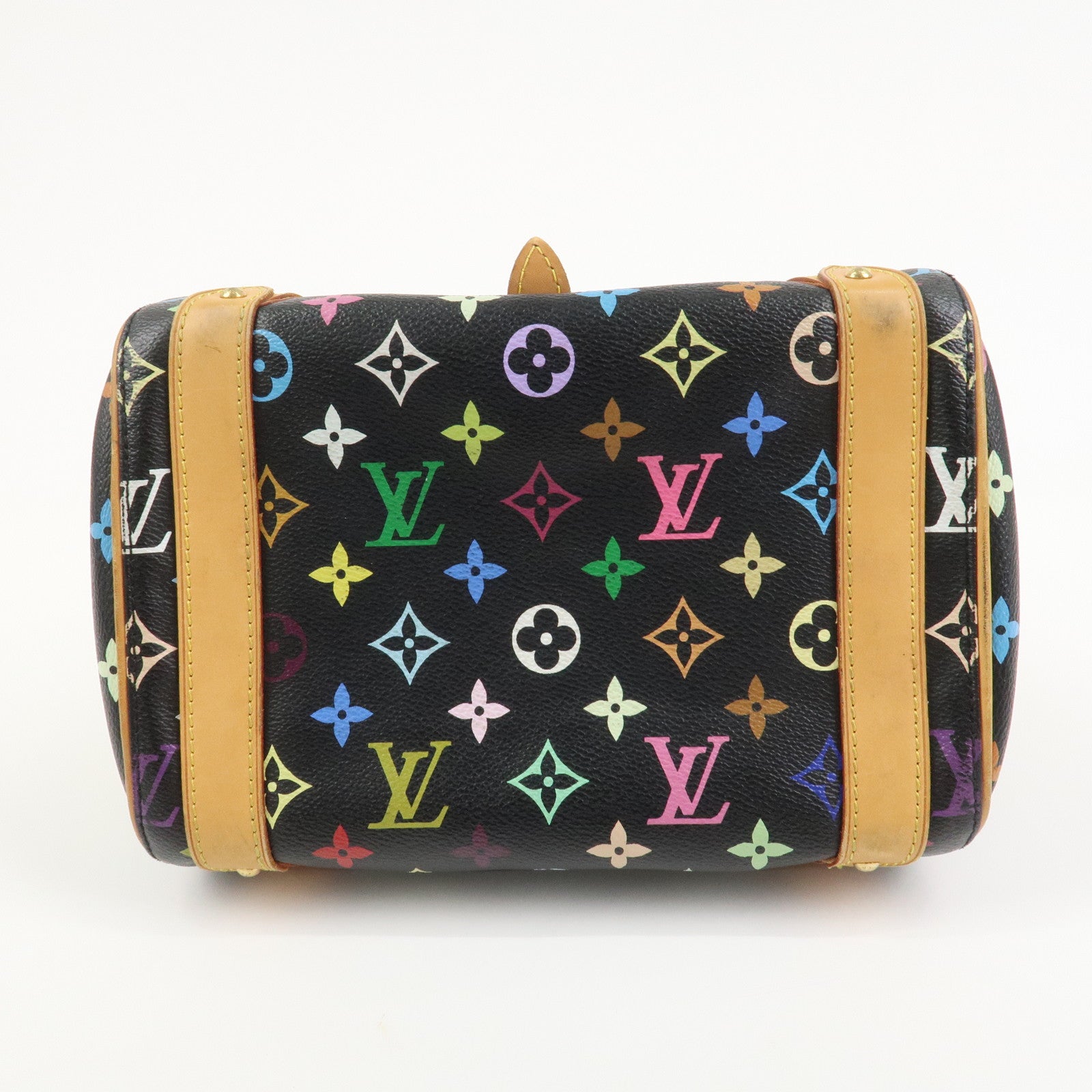 Louis Vuitton Monogram Multicolor Priscilla Hand Bag Noir M40097