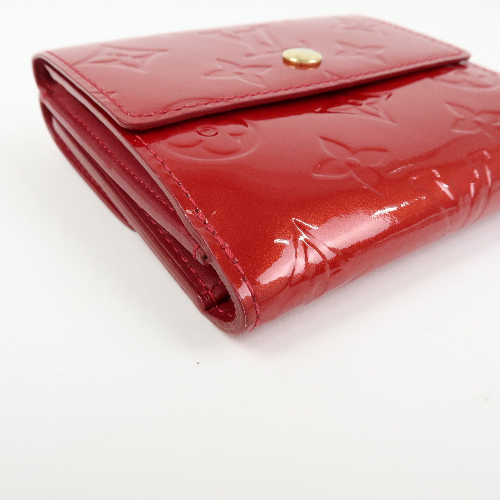 Louis Vuitton Vernis Porte Monnaie Billets Cartes Credit M91982