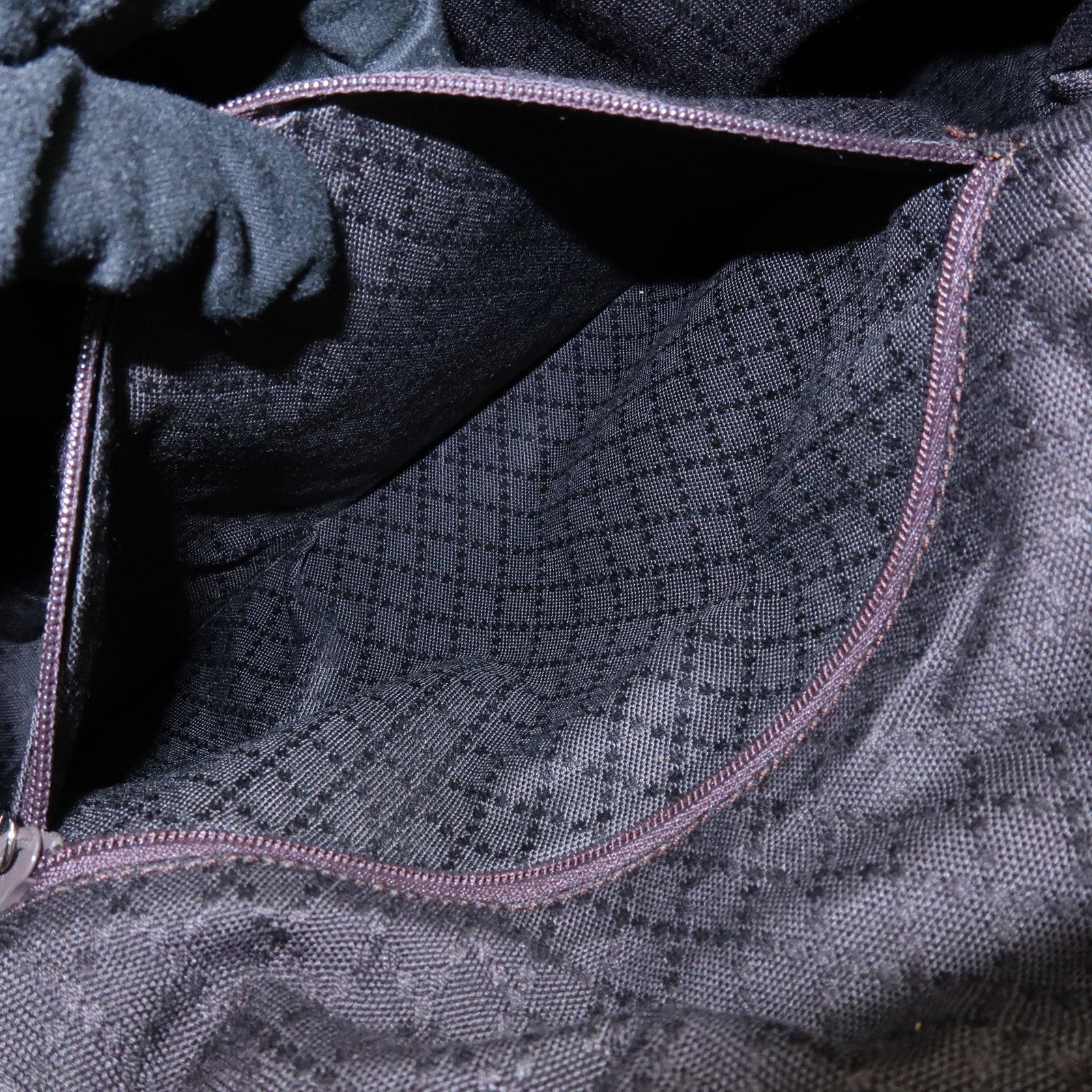 GUCCI Bamboo Nylon Leather 2Way Bag Hand Bag Shoulder Bag 001・2852