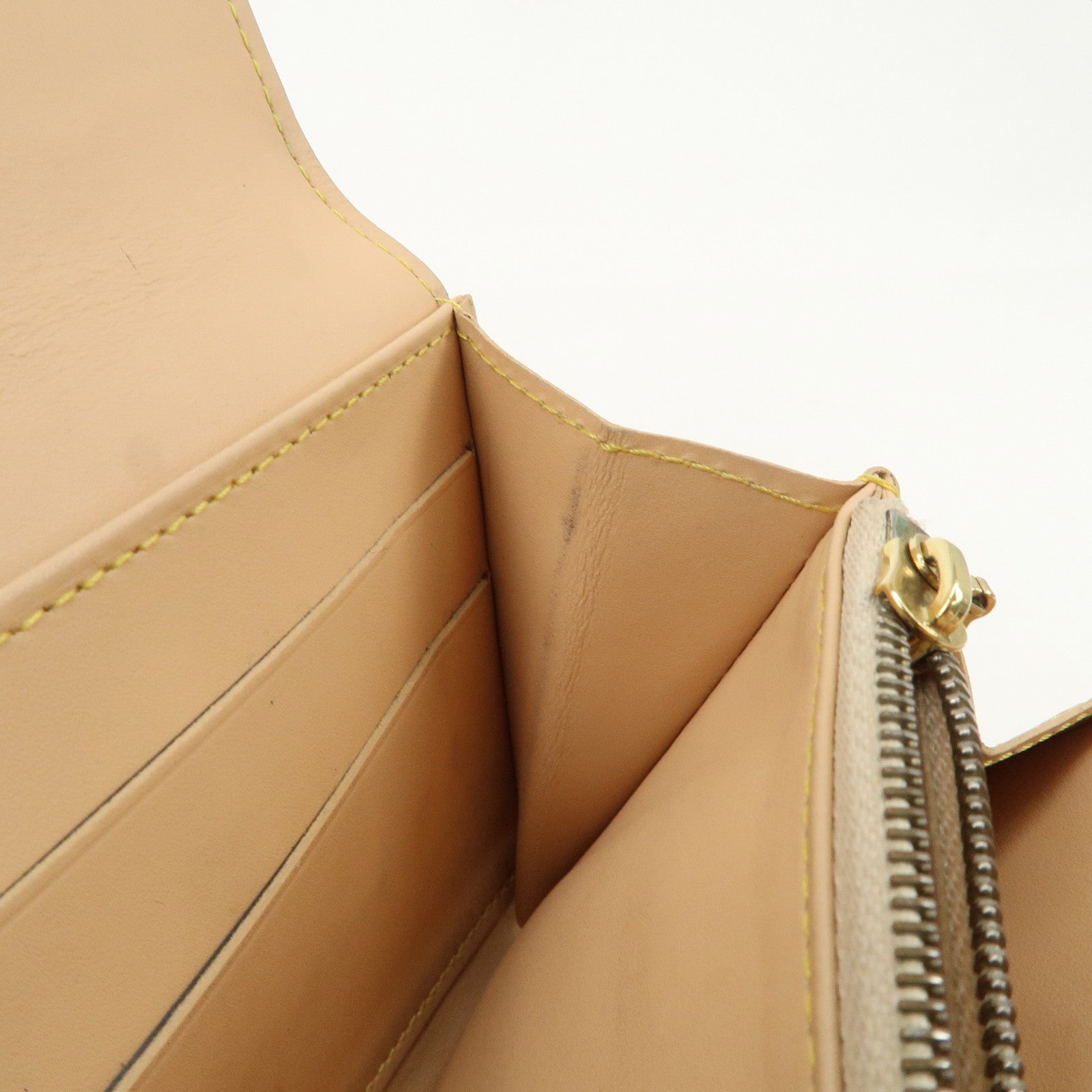 Louis Vuitton Monogram Multicolor Pochette Portte Monnaie Credi Long Wallet M60004 Used