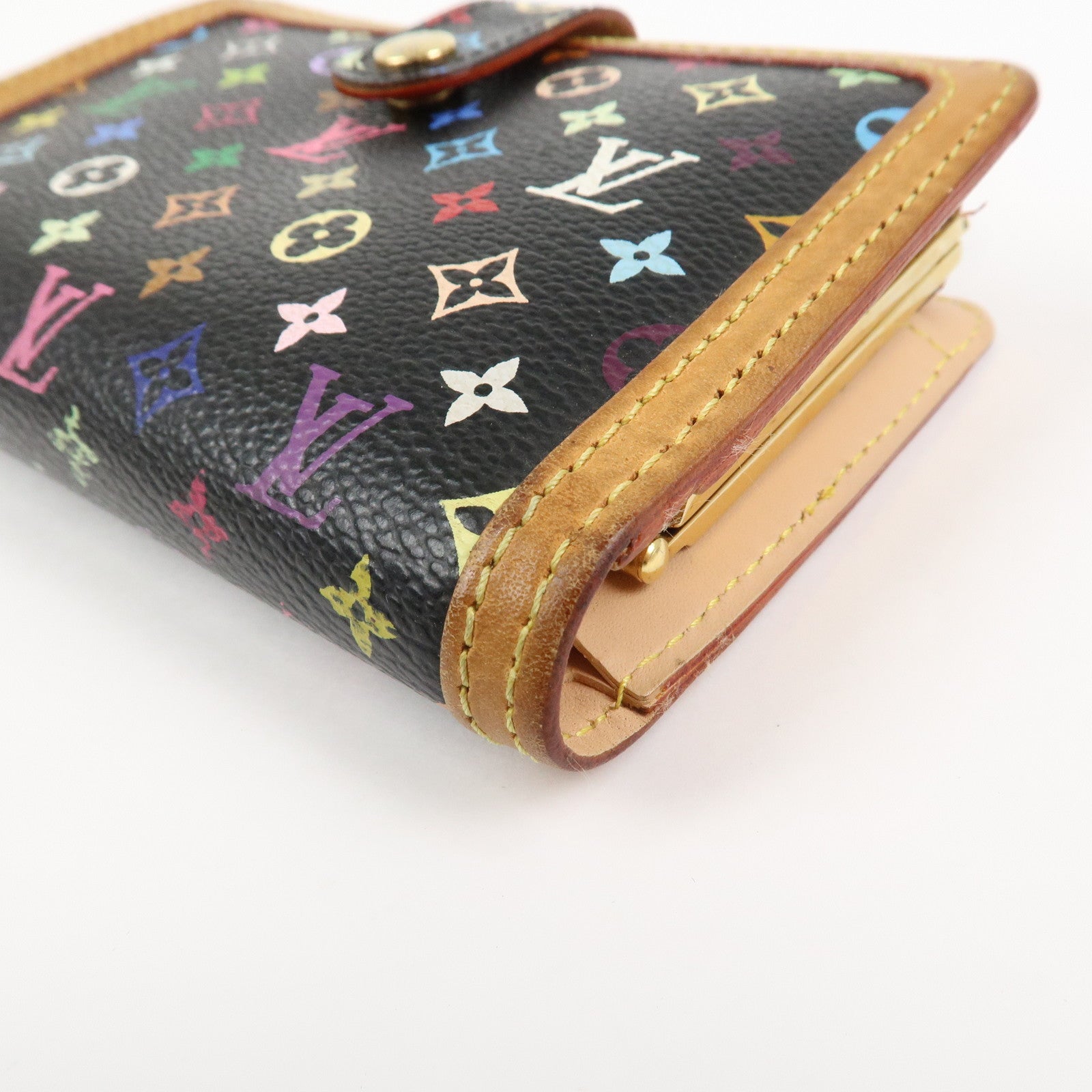 Louis Vuitton Monogram Multicolor Portefeuille Viennois Noir M92988