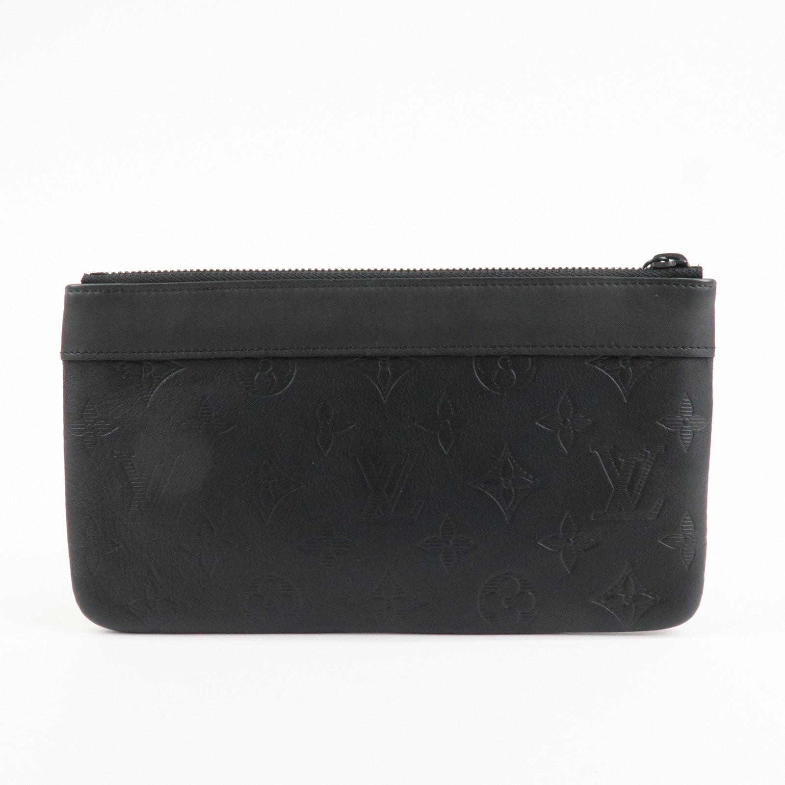 Louis Vuitton Monogram Shadow Pochette Discovery PM Black M44335 Used