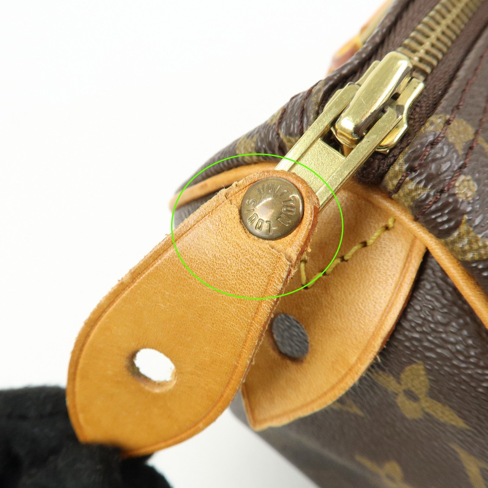 Louis Vuitton Monogram Speedy 25 Boston Bag Hand Bag Brown M41528