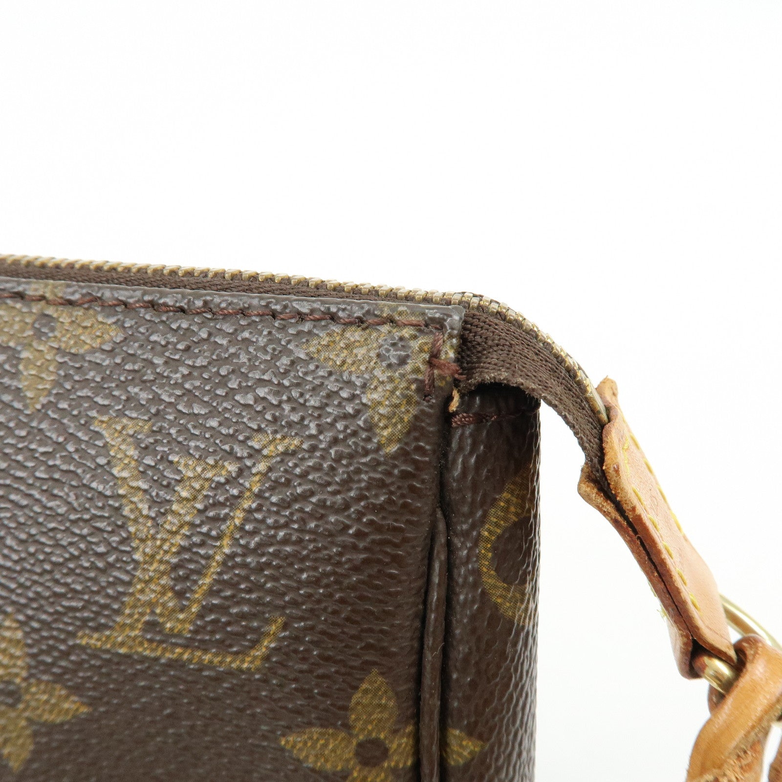 Louis Vuitton Monogram Pochette Accessoires Pouch Hand Bag M51980