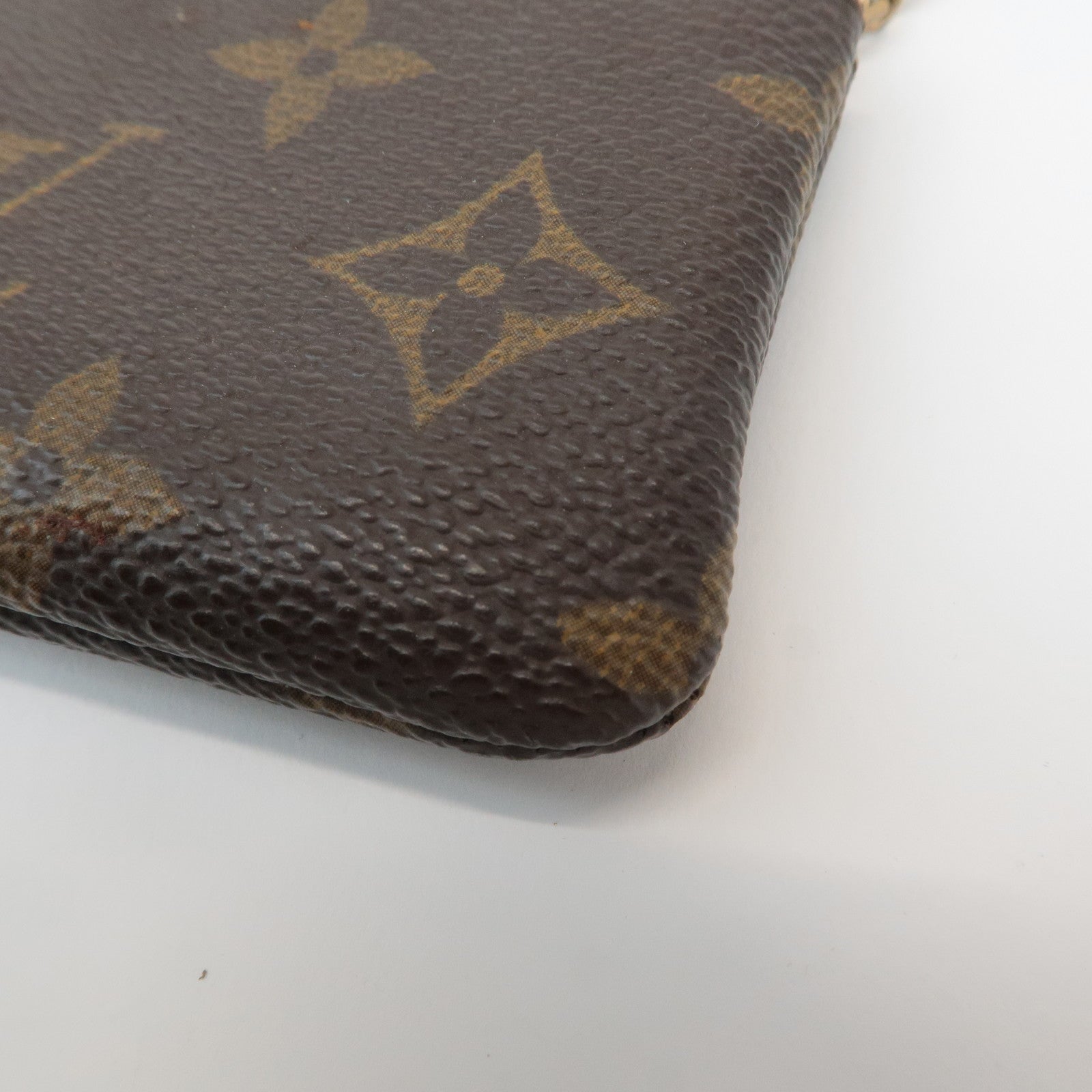 Louis Vuitton Monogram Pochette Cles Coin Case Key Case M62650