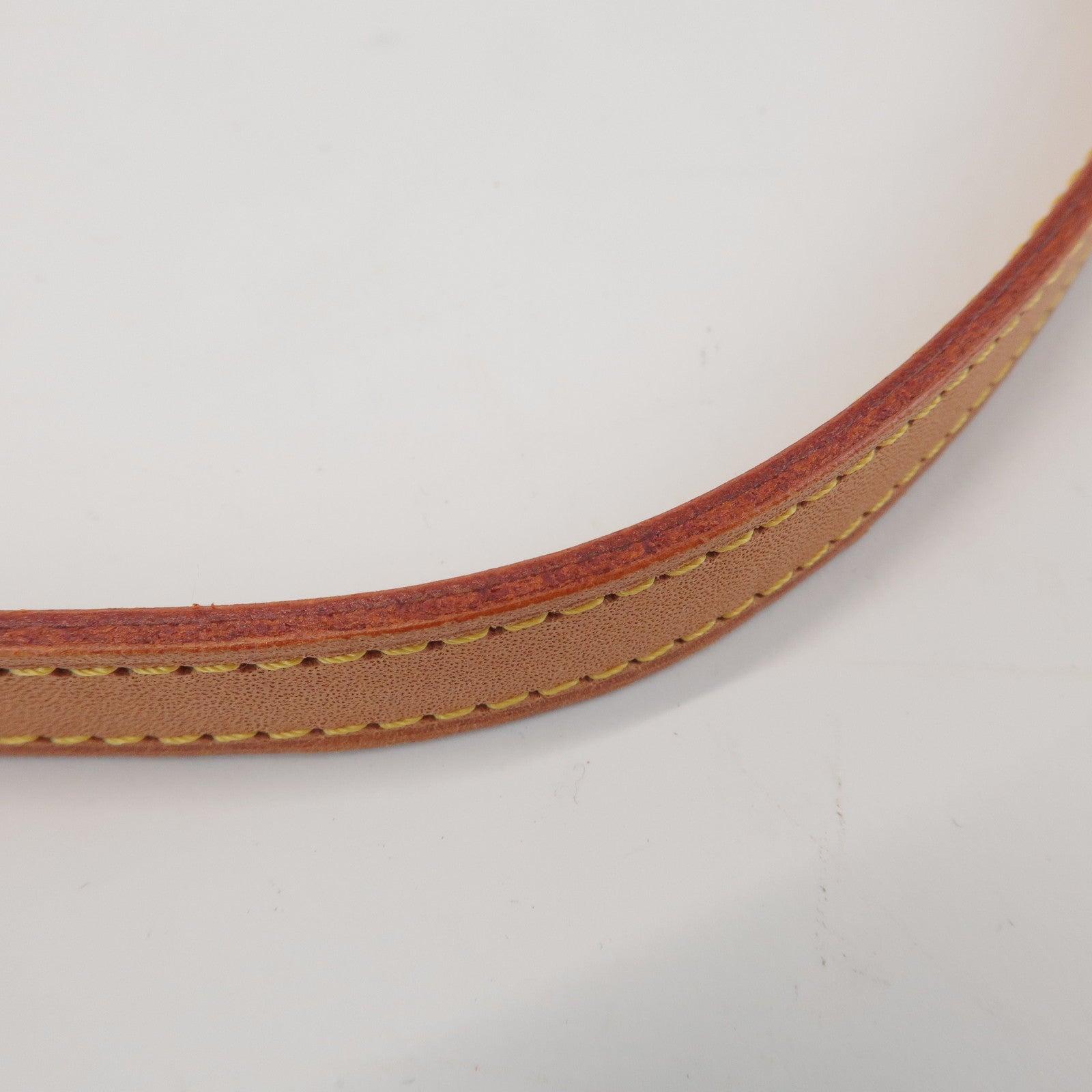 Louis Vuitton Nume Leather Shoulder Strap 100cm Beige J00142