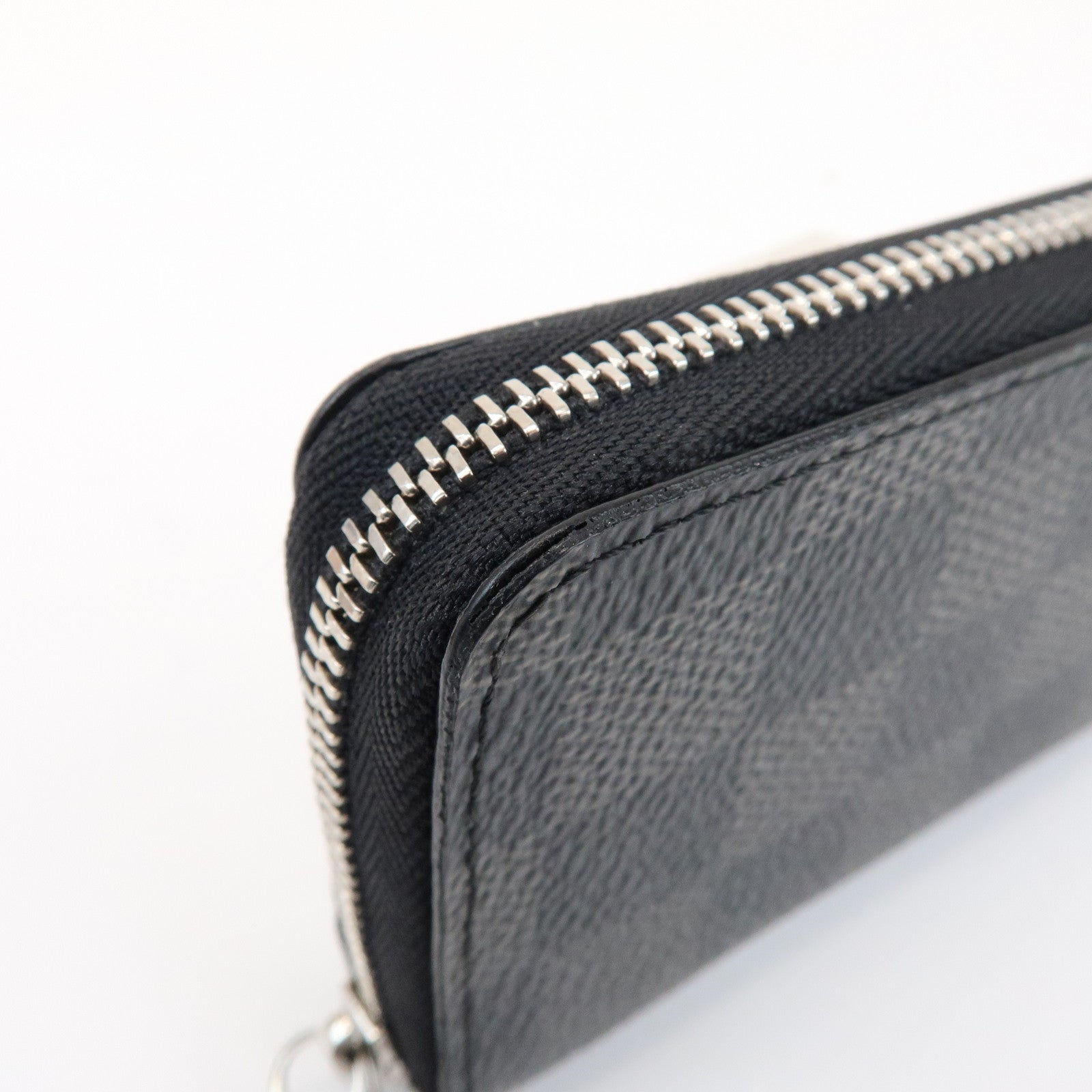 Louis Vuitton Damier Graphite Zippy Coin Purse Coin Case N63076