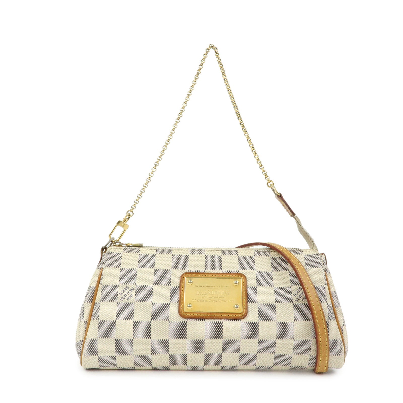 Louis Vuitton Damier Azur Eva 2Way Bag Hand Bag Shoulder Bag N55214