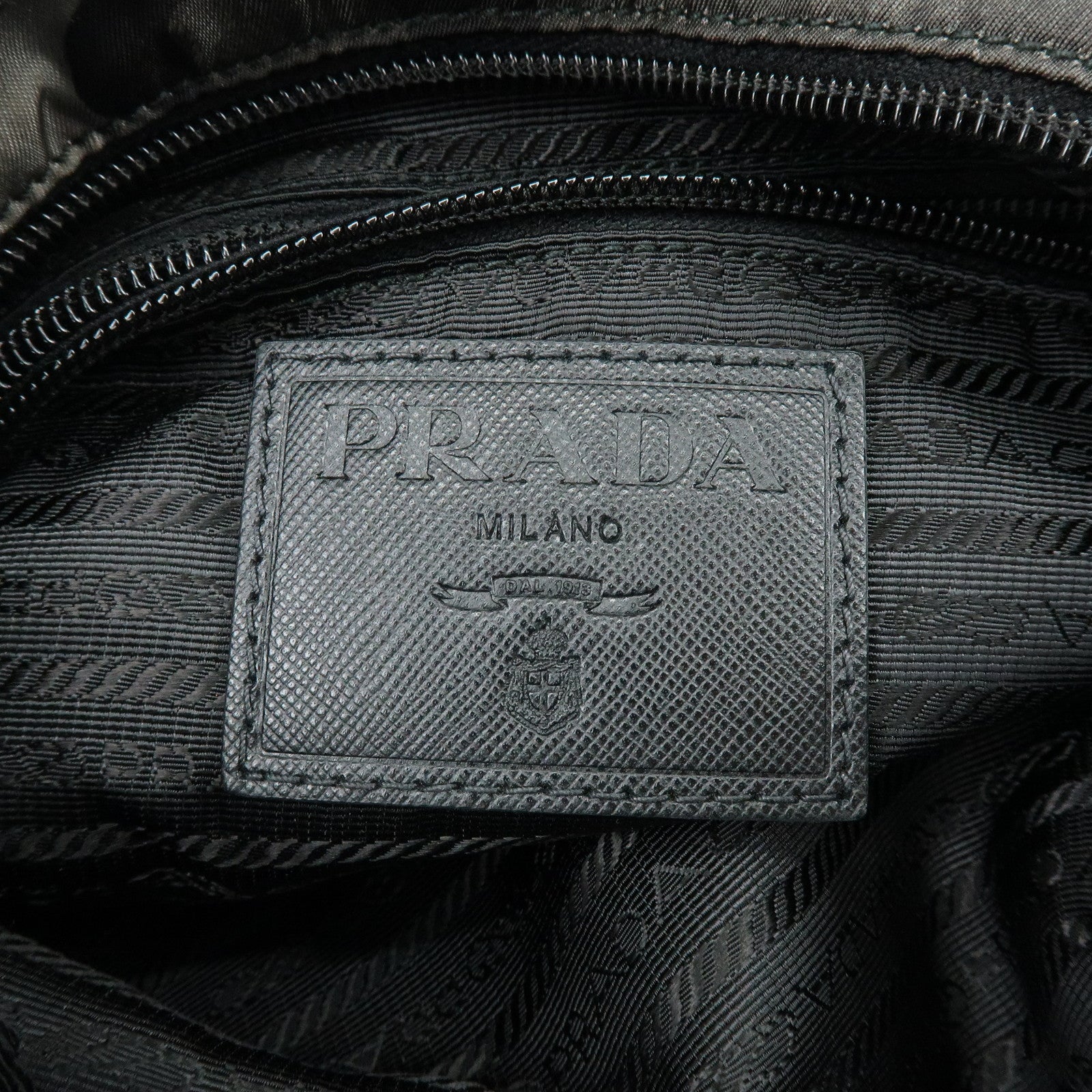 PRADA Triangle Logo Nylon Shoulder Bag Crossbody Bag Camouflage