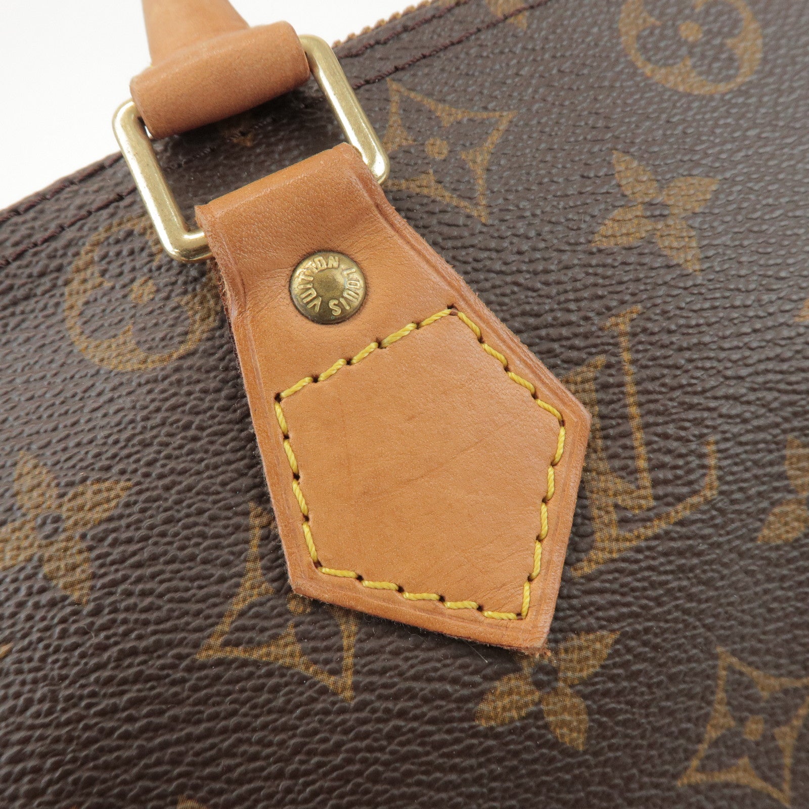 Louis Vuitton Monogram Speedy 30 Boston Bag Hand Bag Brown M41526