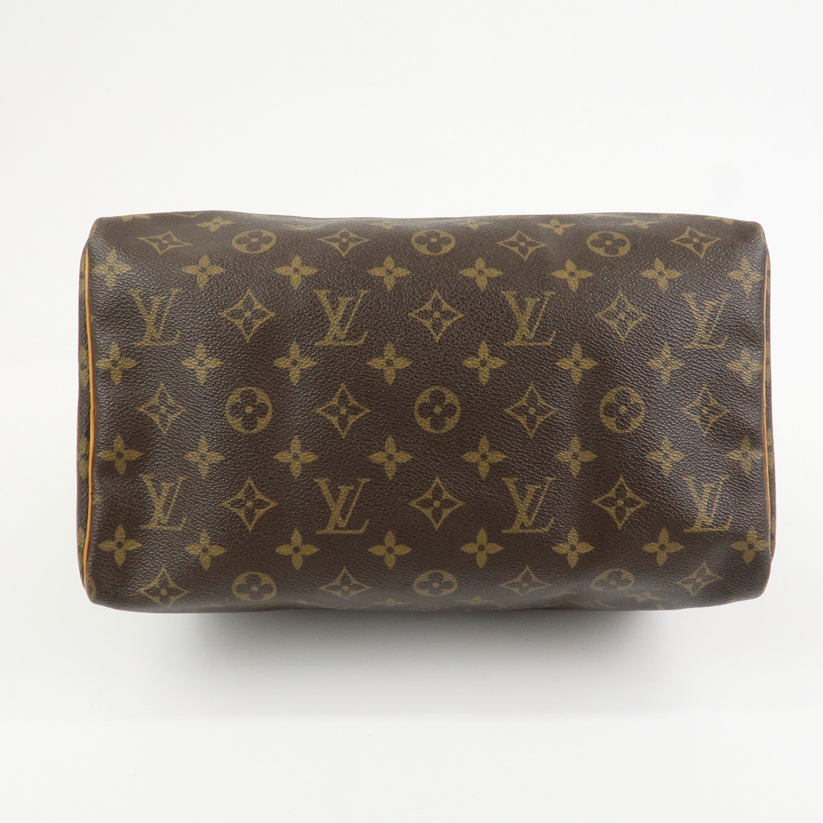 Louis Vuitton Monogram Speedy 30 Boston Bag Hand Bag Brown M41526