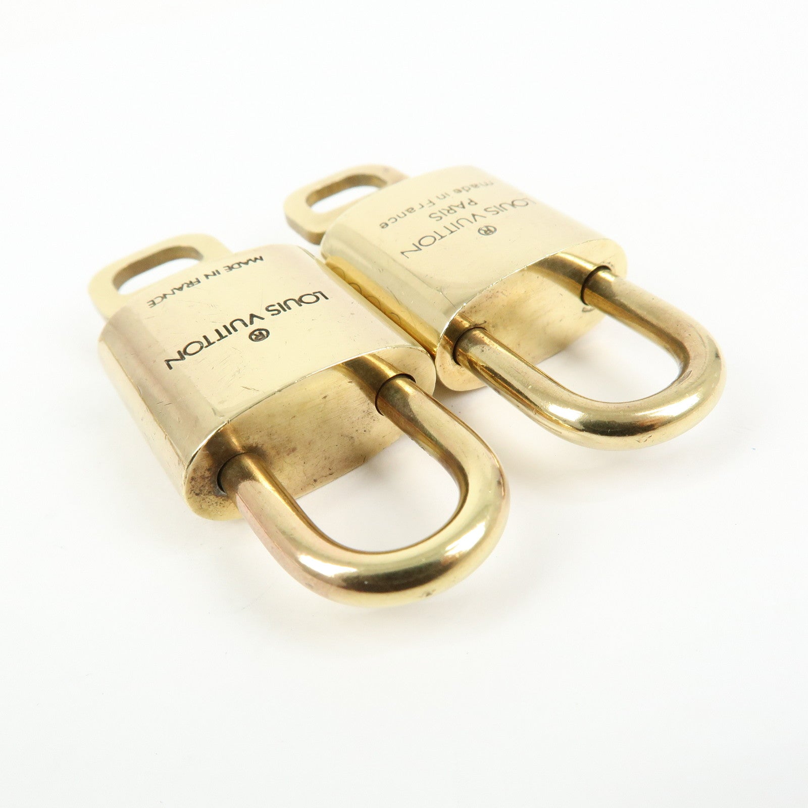 Louis Vuitton Set of 10 Lock & Key Cadena Key Lock Used
