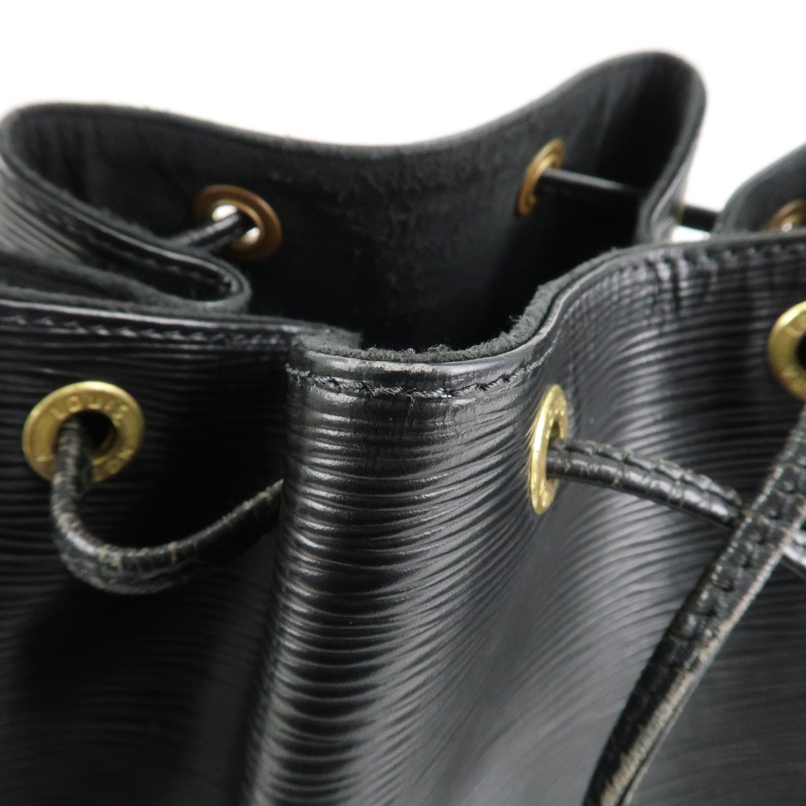 Louis Vuitton Epi Petit Noe Shoulder Bag Noir Black M59012 Used