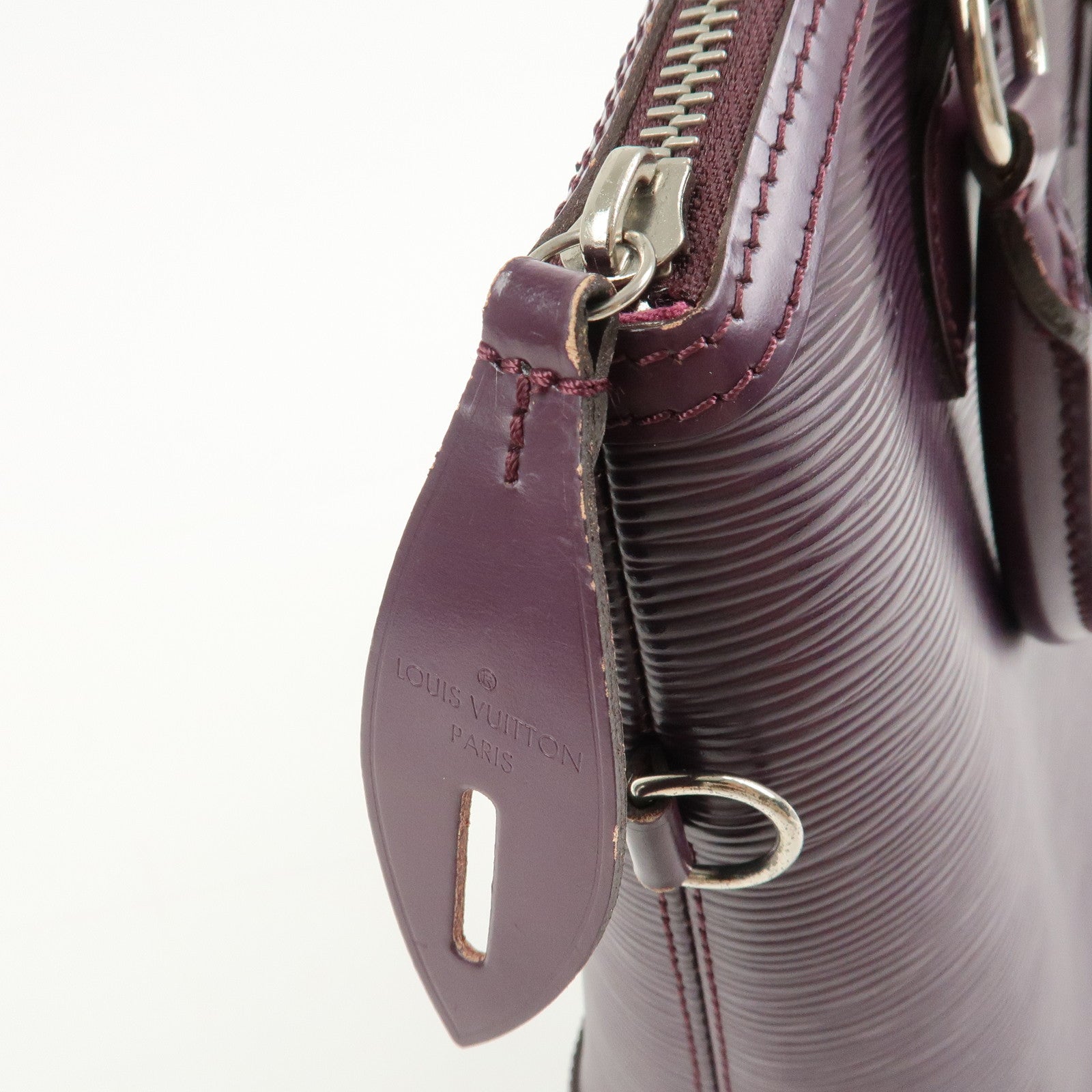 Louis Vuitton Epi Lockit PM Tote Bag Hand Bag Cassis M4229K