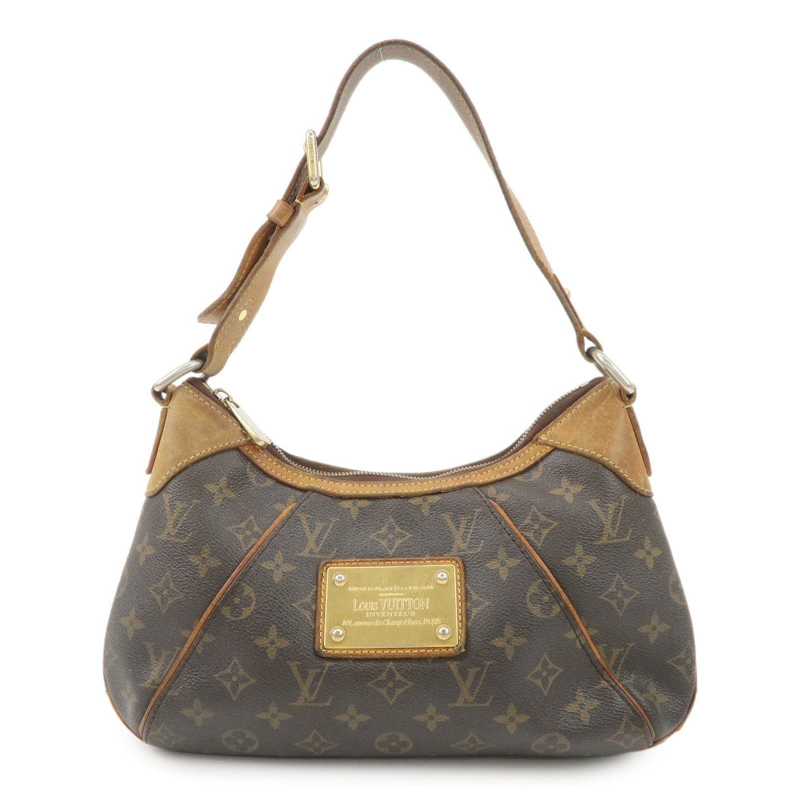 Louis Vuitton Monogram Thames PM Shoulder Bag M56384 Used