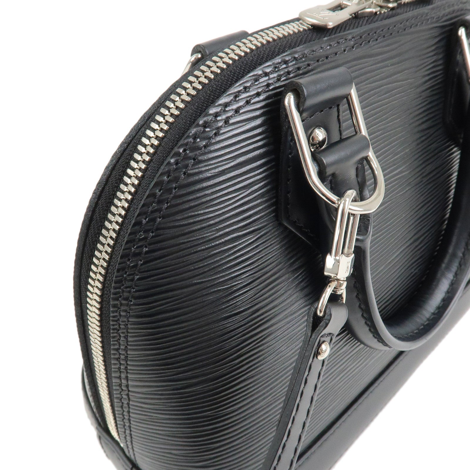 Louis Vuitton Epi Alma BB 2Way Hand Bag Shoulder Bag Noir M40862